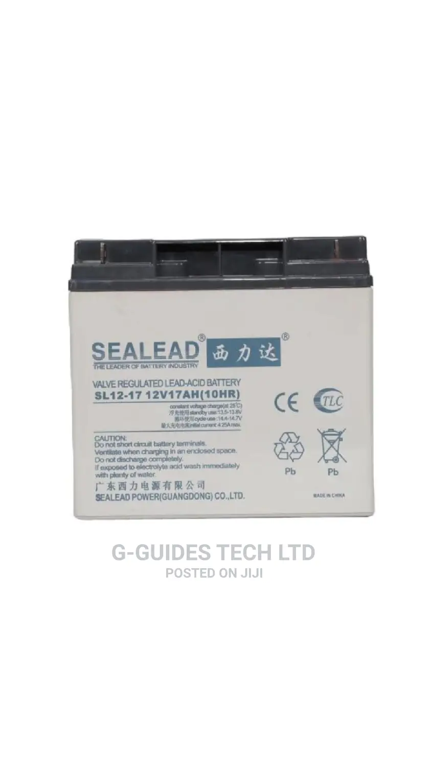 12v 17ah Rechargeable Sealed Lead-Acid Battery