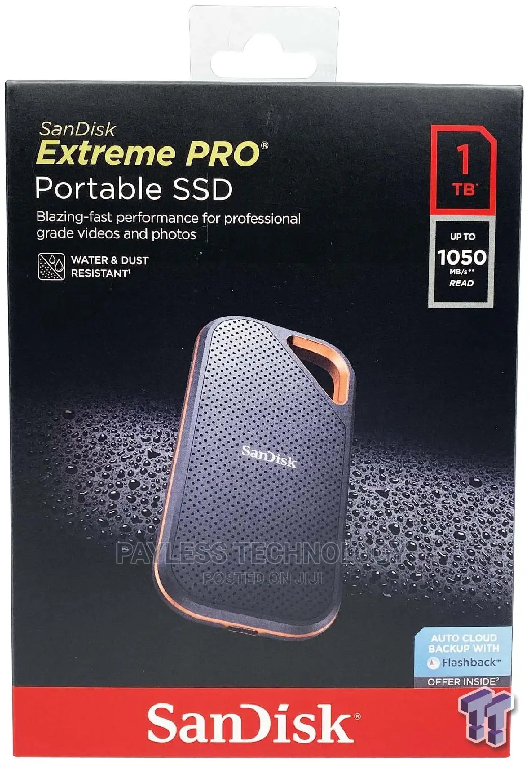Sandisk 1tb Extreme SSD Drive