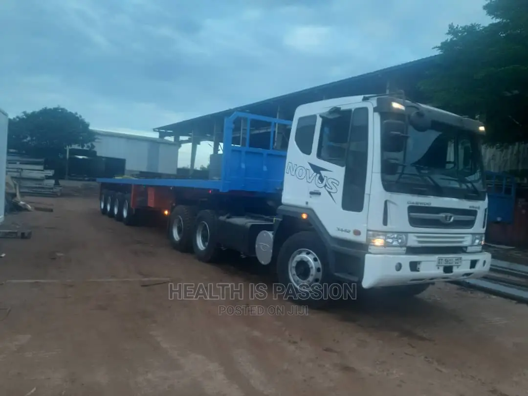 Brand New 3axle Flatbeds, Lowbed Trailers, New Double Tyres