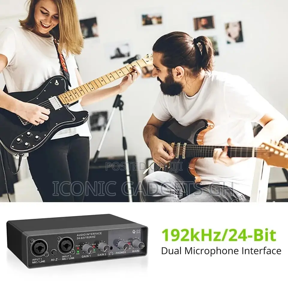 Q22 Audio Studio Interface Sound Card