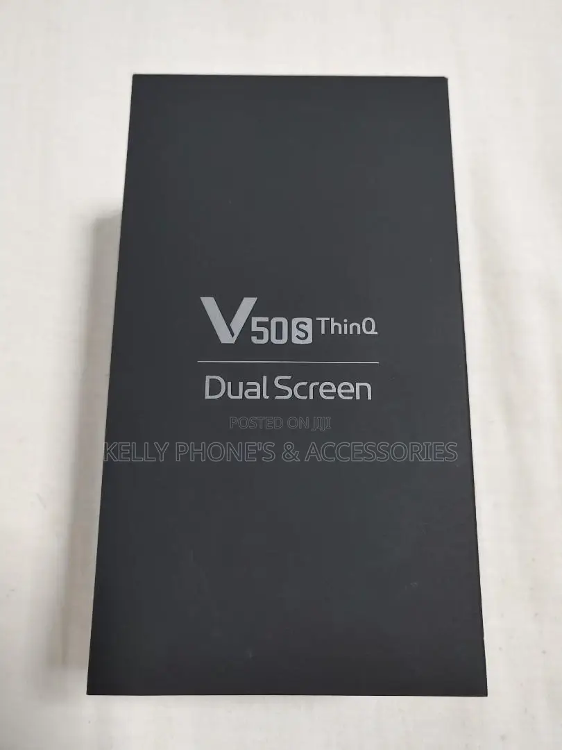 New LG V50S Thinq 256 GB Black