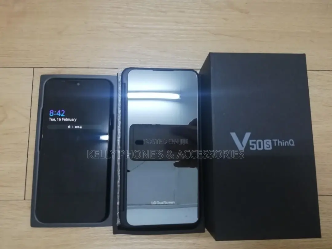 New LG V50S Thinq 256 GB Black