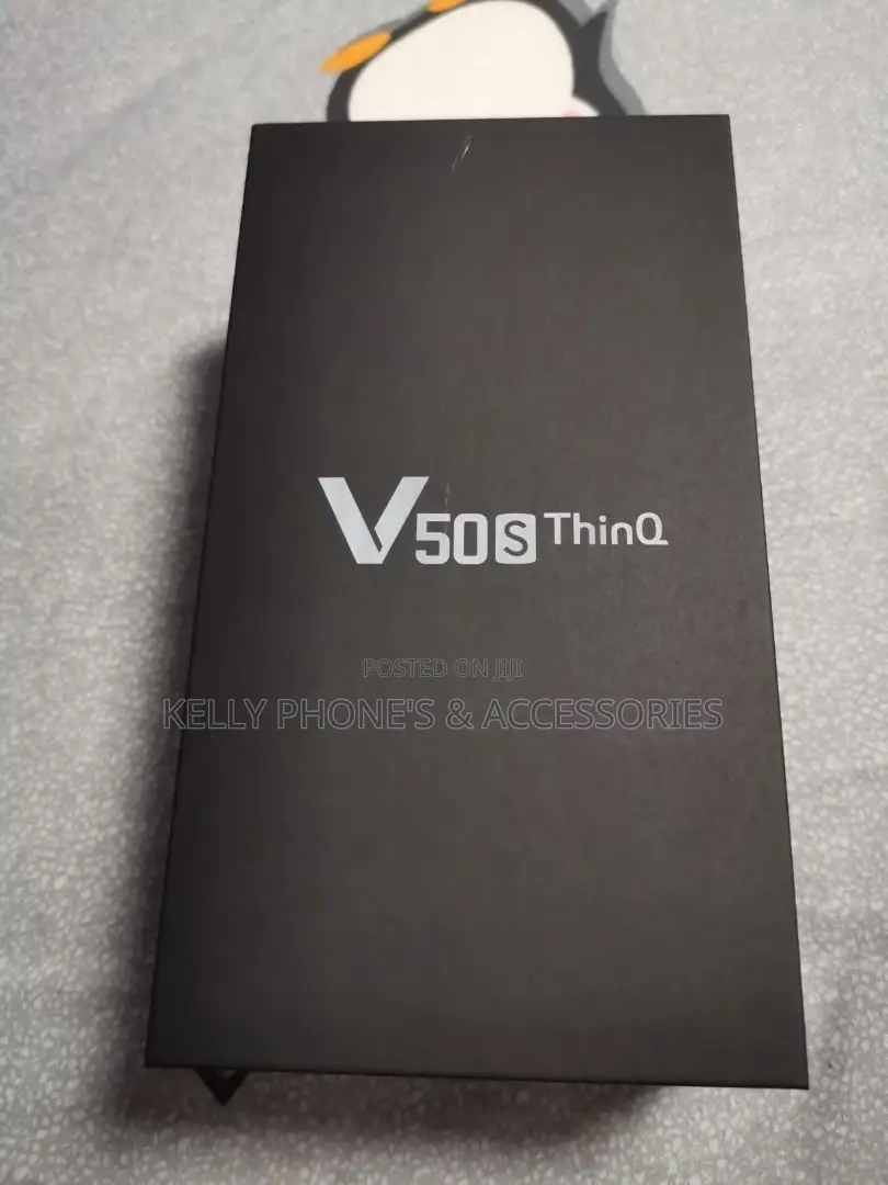 New LG V50S Thinq 256 GB Black