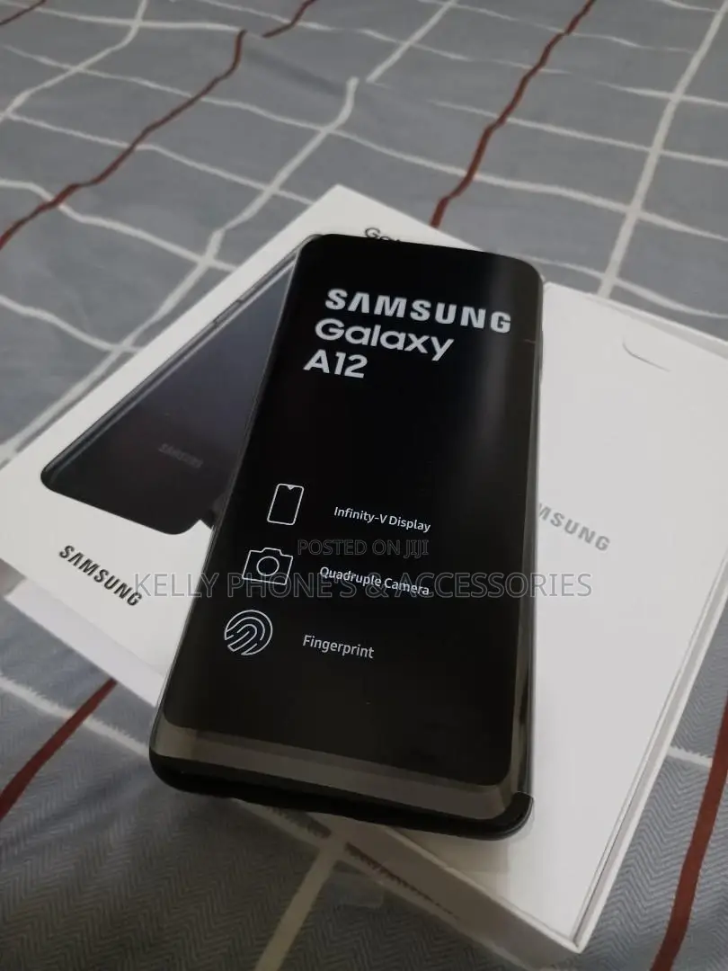 New Samsung Galaxy A12 128 GB Black