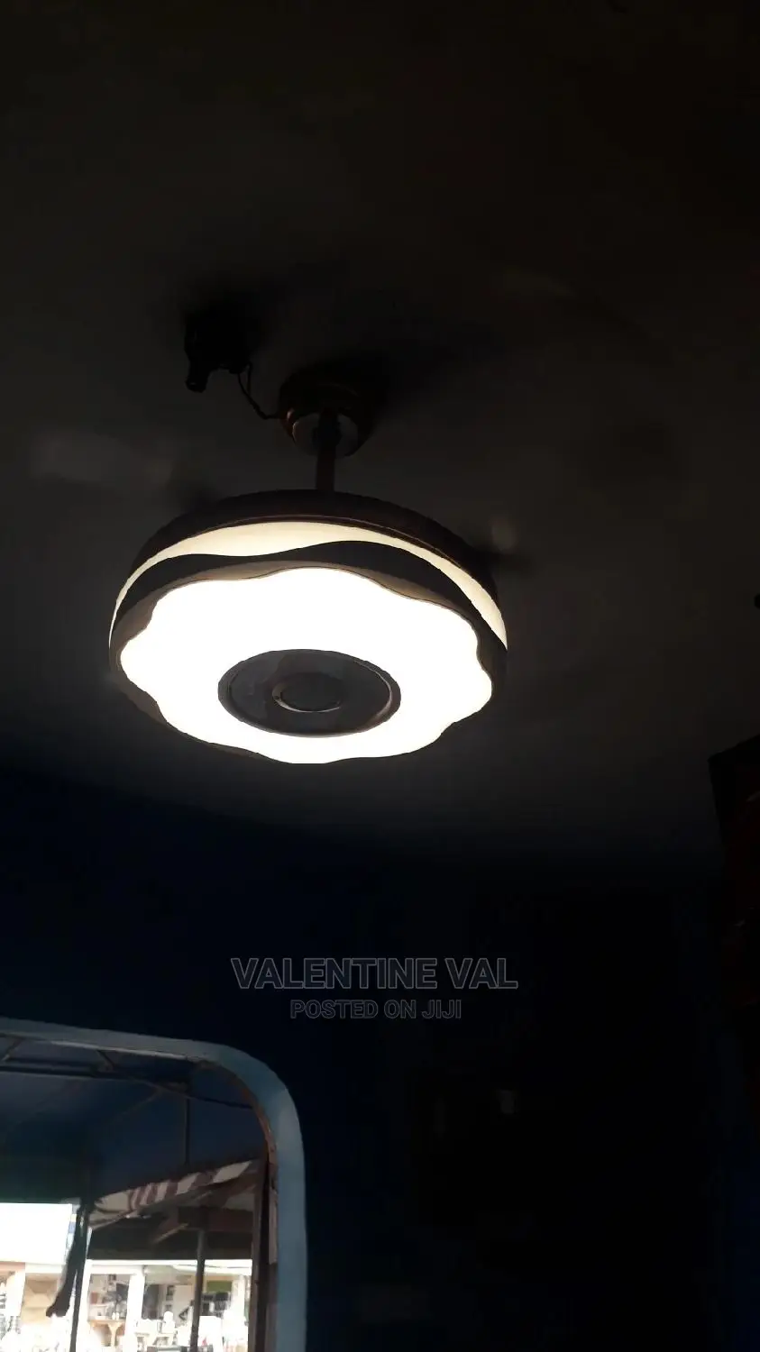 Luxury Invisible Ceiling Fan With Multifunctional Remote