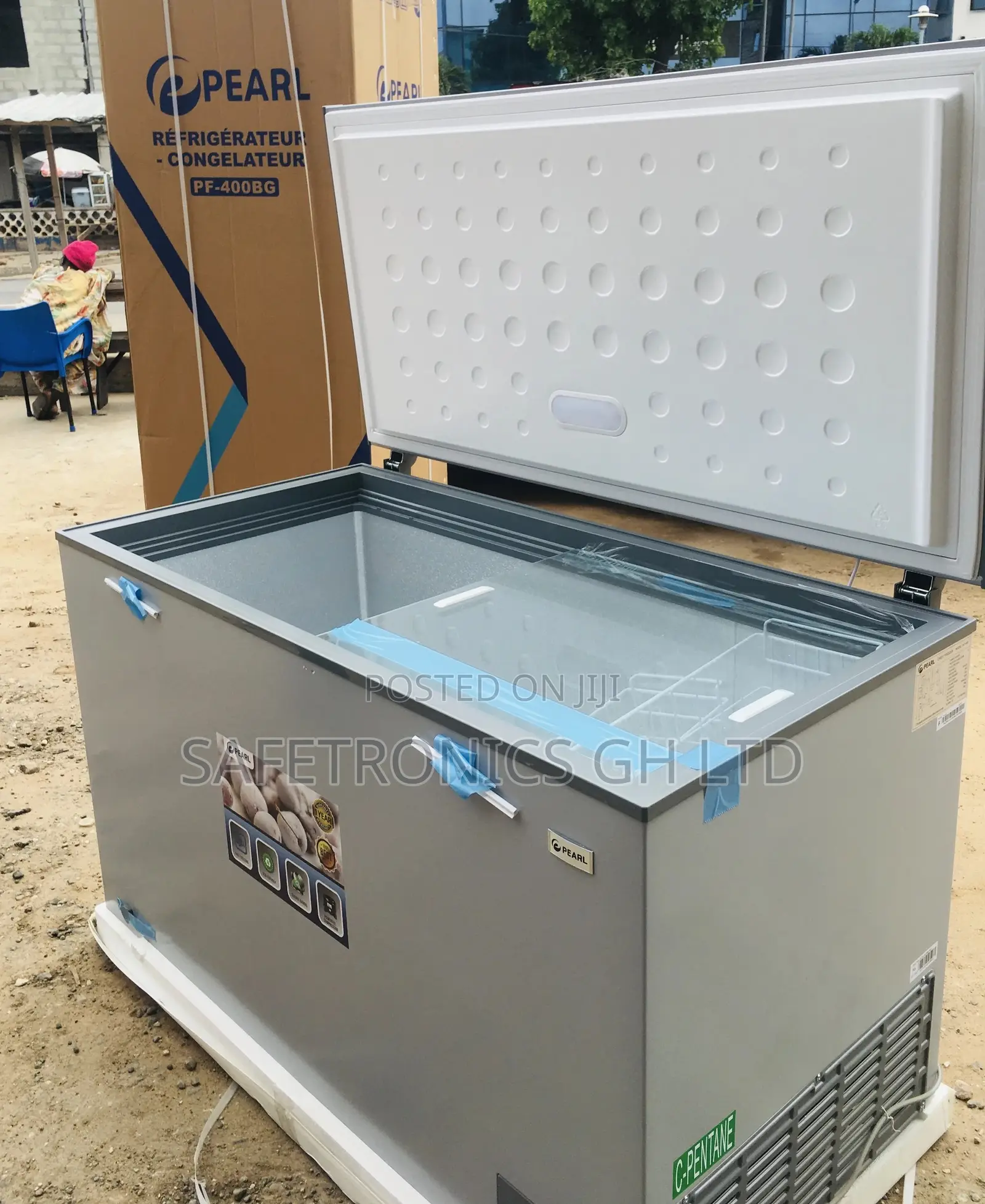 Best Quality PCF-290 Singledoor Chestfreezer Pearl