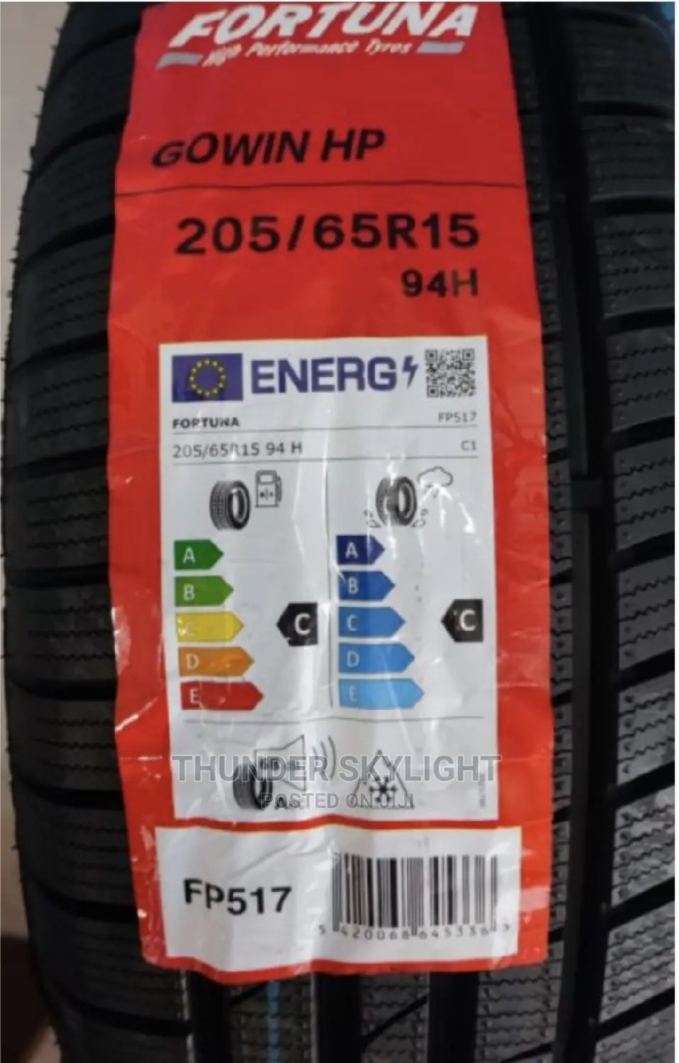 205/65r15 Tyre All Season FORTUNA