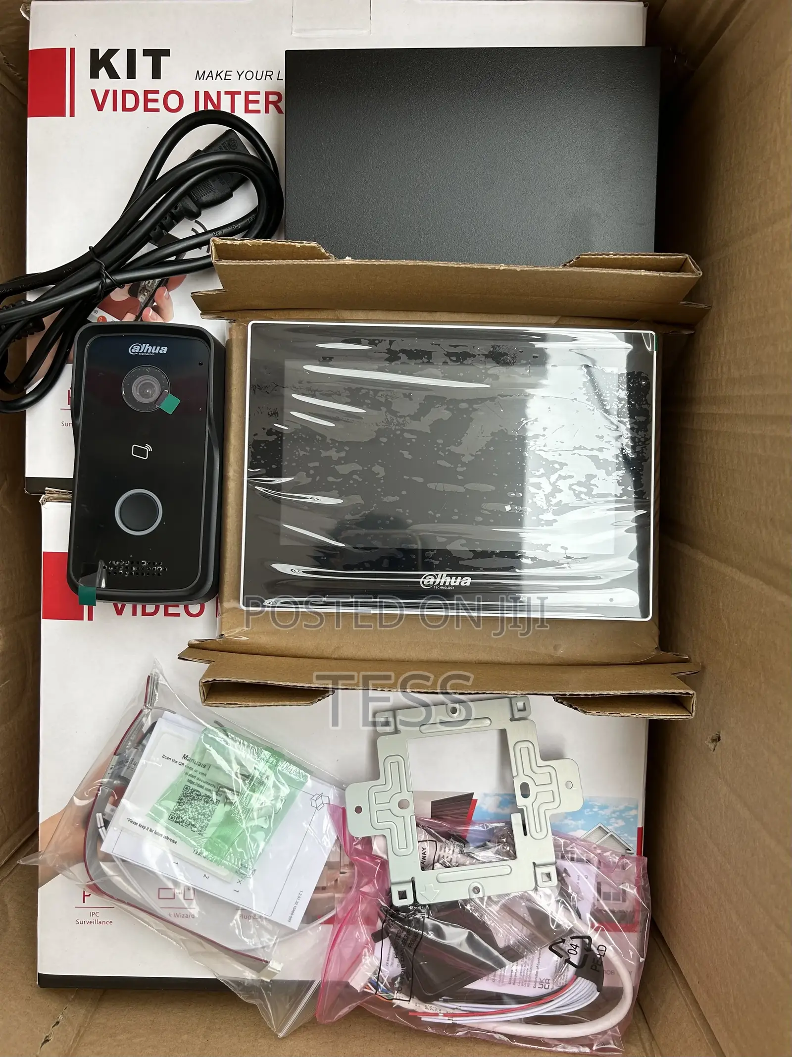 Dahua IP Video Intercom (Mobile View) With Poe Switch