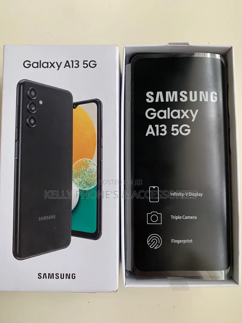 New Samsung Galaxy A13 5G 64 GB Black