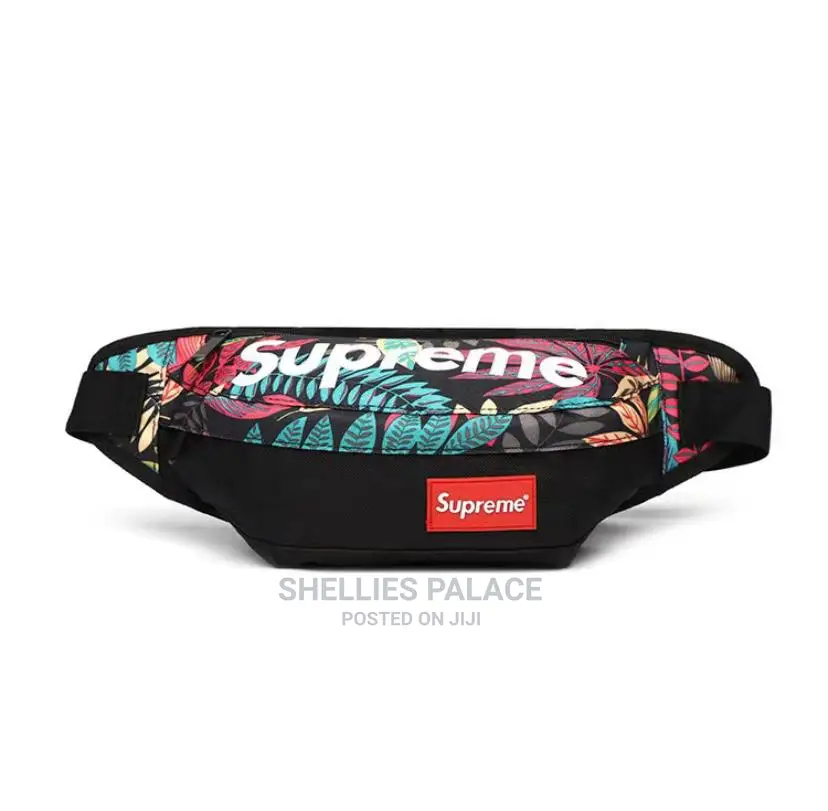 Fashion High Quality Maple Leaf Men's Waist Bag Wallet Bag