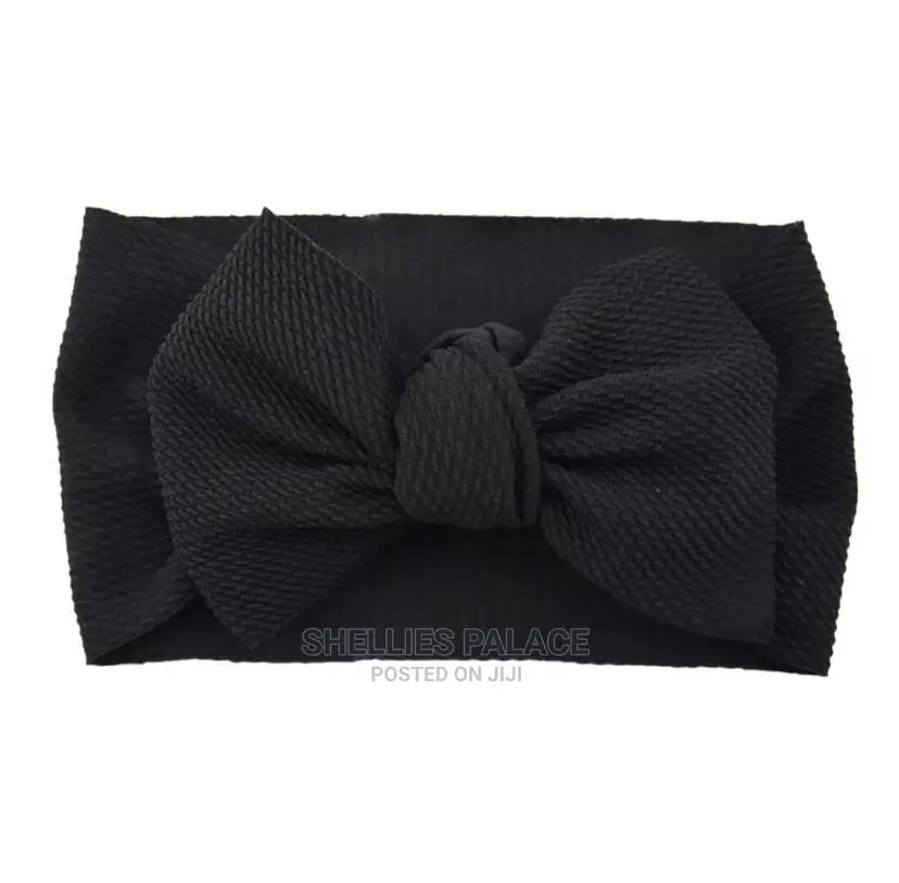 Baby Toddler Kids Girl Large Bow Headband Hair Band
