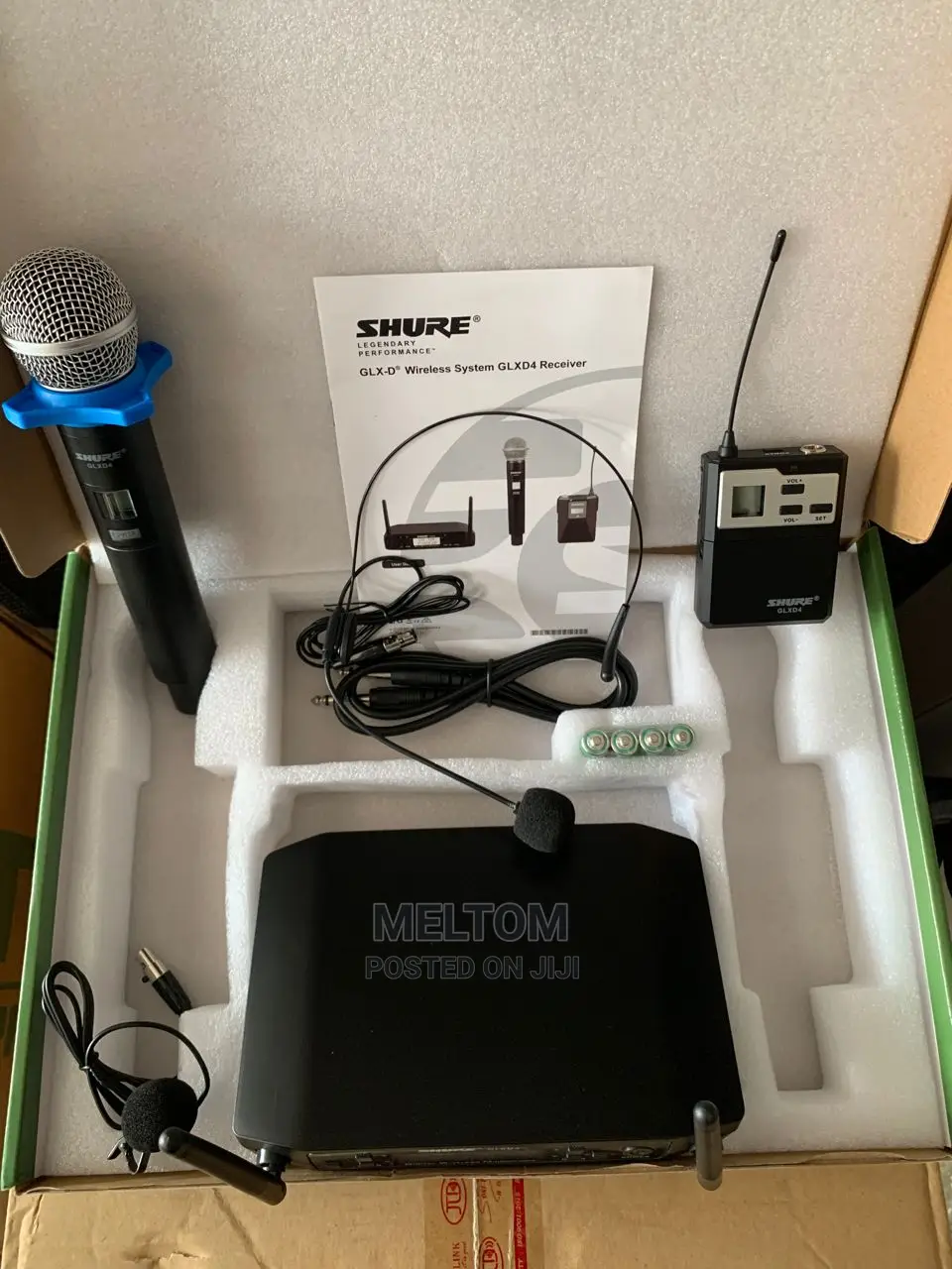 Shure 3in1 Glxd4 Cordless Microphone