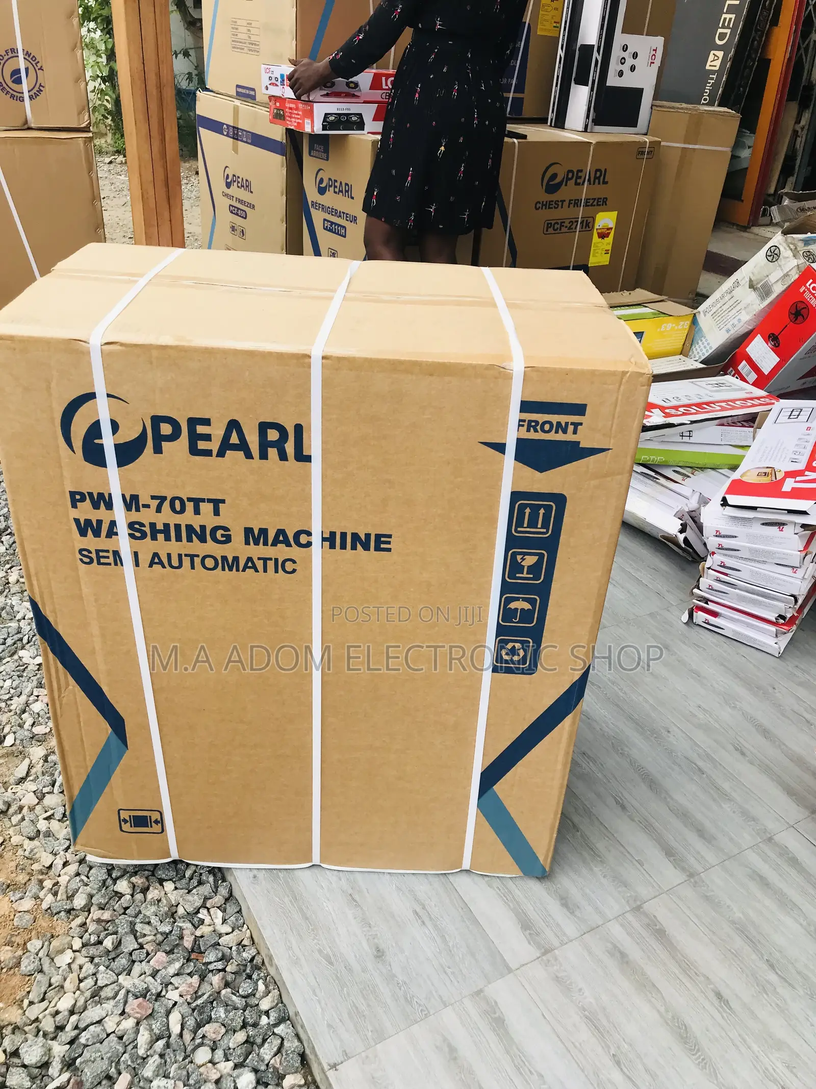 Pick Superb Pearl 7KG Twin Tub Washing Machine Semiautomatic