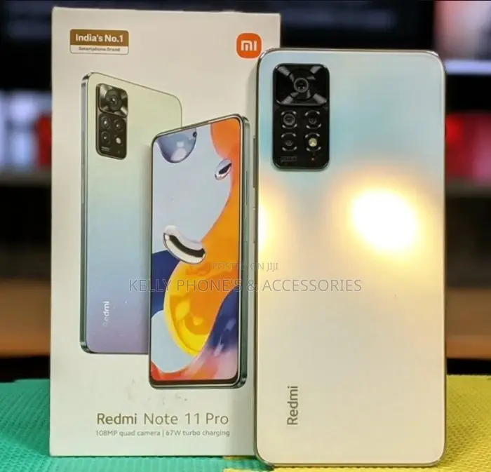 New Xiaomi Redmi Note 11 Pro 128 GB Silver