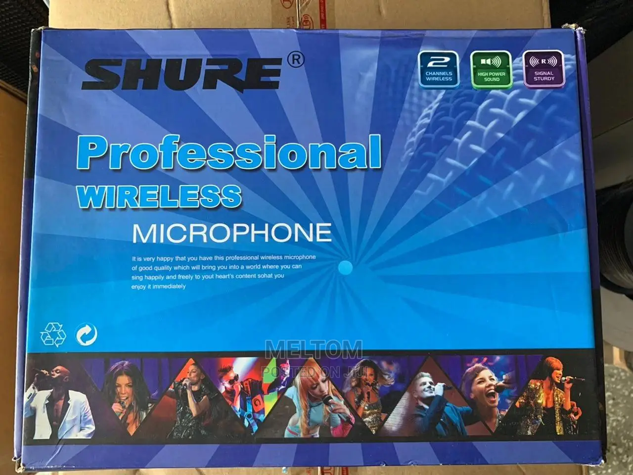 Shure 2IN1 UT-282 Cordless Microphone
