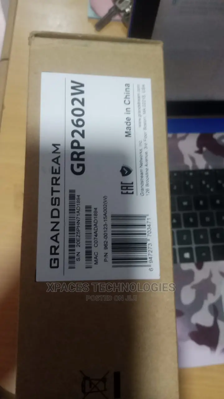 Grandstream Grp2602w Wi-Fi / Wireless 6 Essential 2 Line , 4 SIP Phone