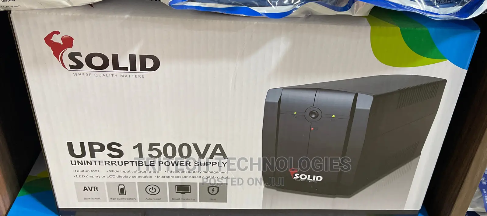 1500va (1.5kva) Solid Ups With (Automatic Voltage Regulator,