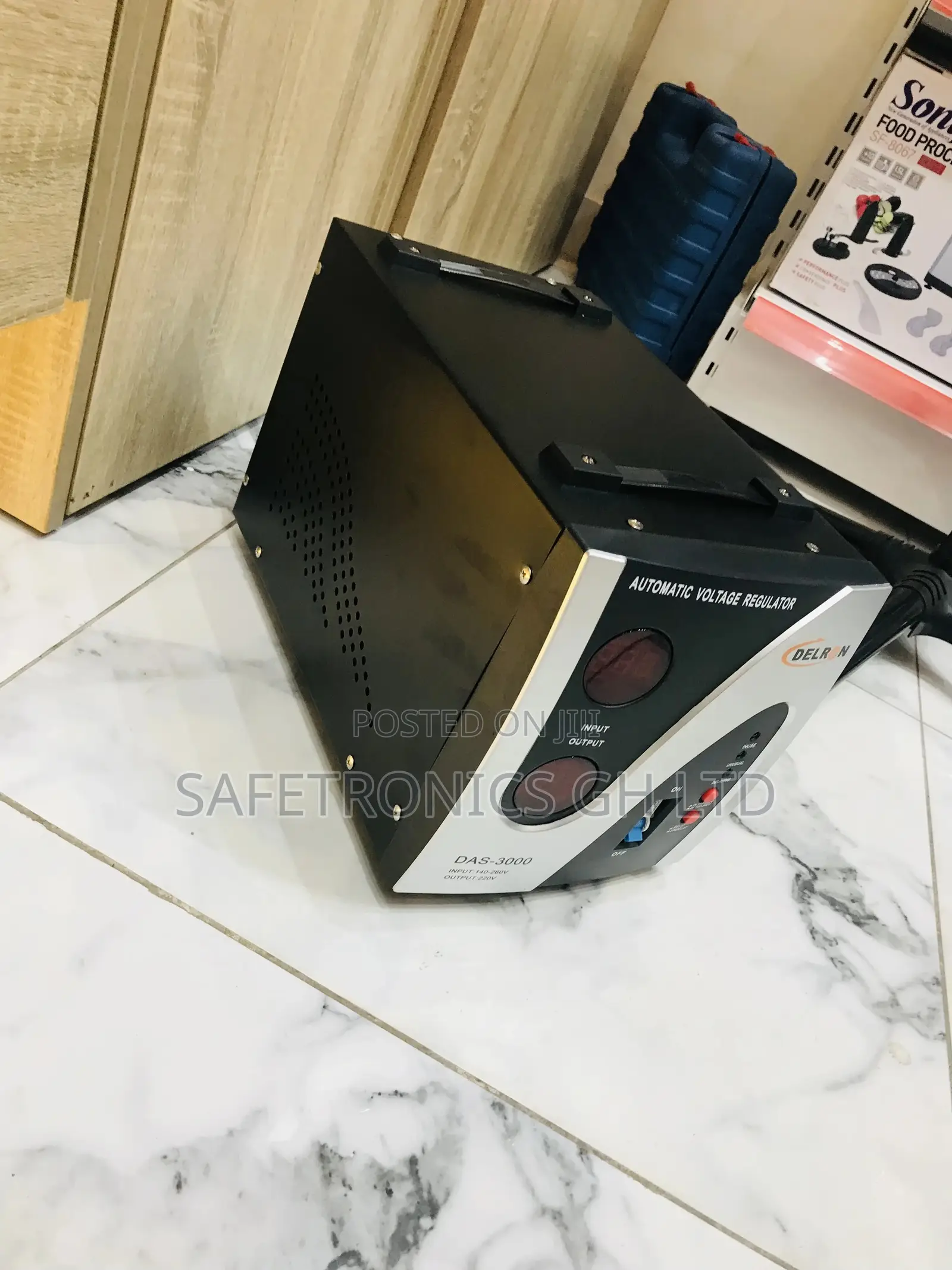 Automatic Voltage Regulator Essential Delron Das-3000