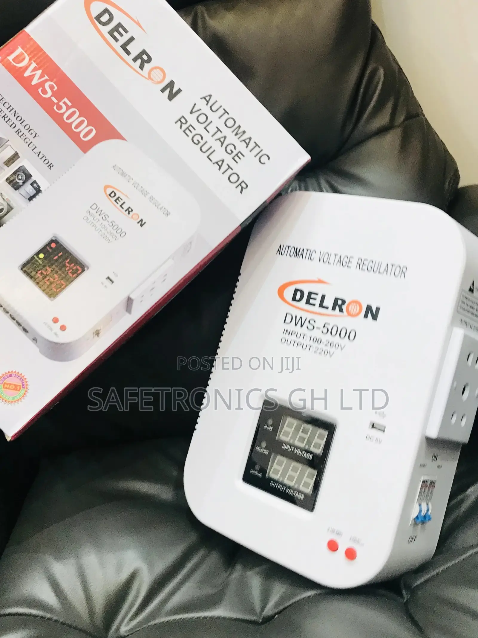 Unique DWS-5000 Delron Wall Automatic Voltage Regulator 