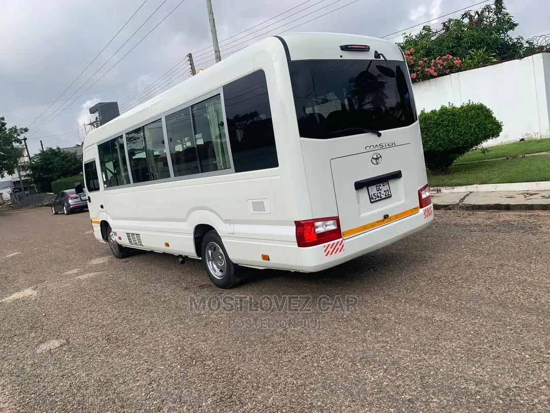 RENT a CAR- Coasters Bus With Refrigerator Luxury Bus Rental