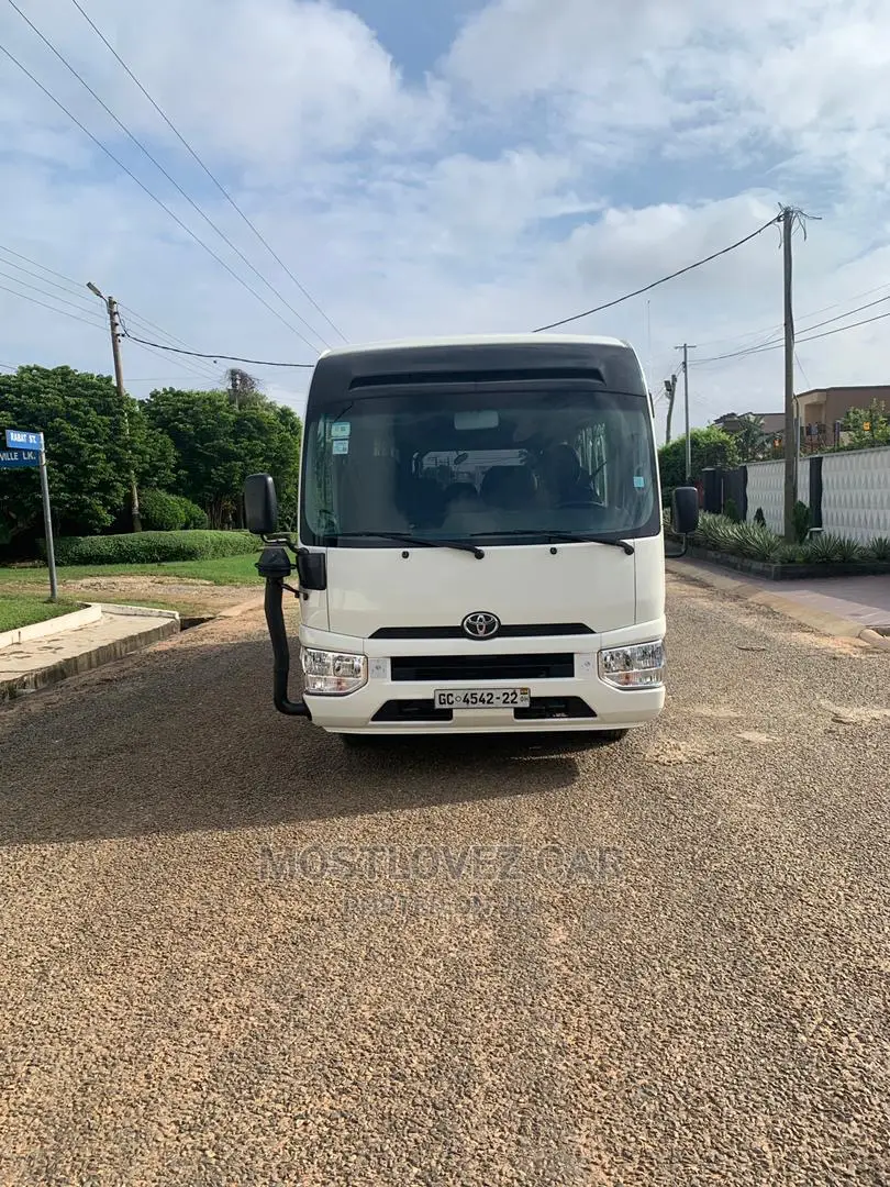 RENT a CAR- Coasters Bus With Refrigerator Luxury Bus Rental