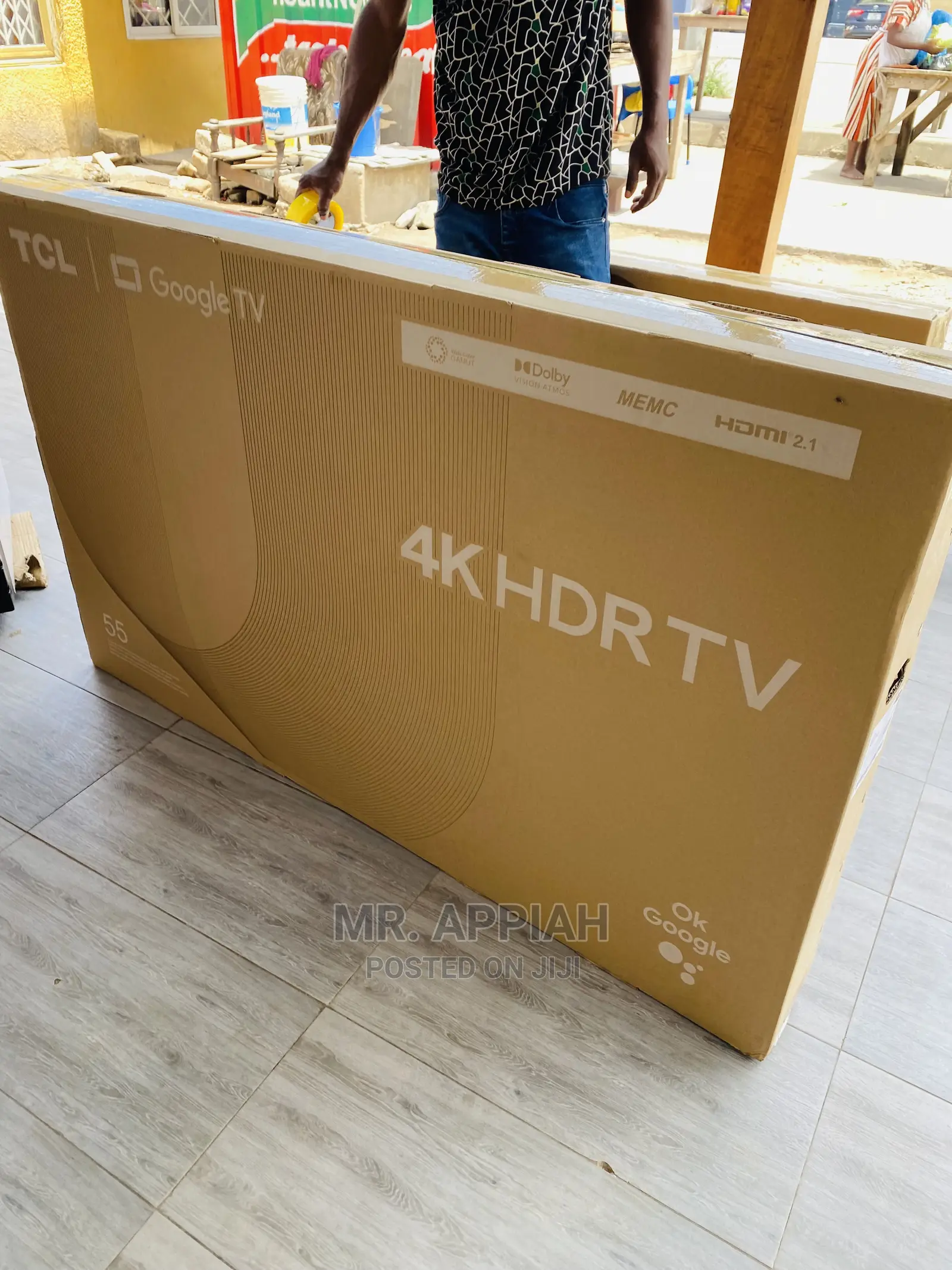 Netflix and Chill Get Better TCL 55” HDR Google Tv(55P735)