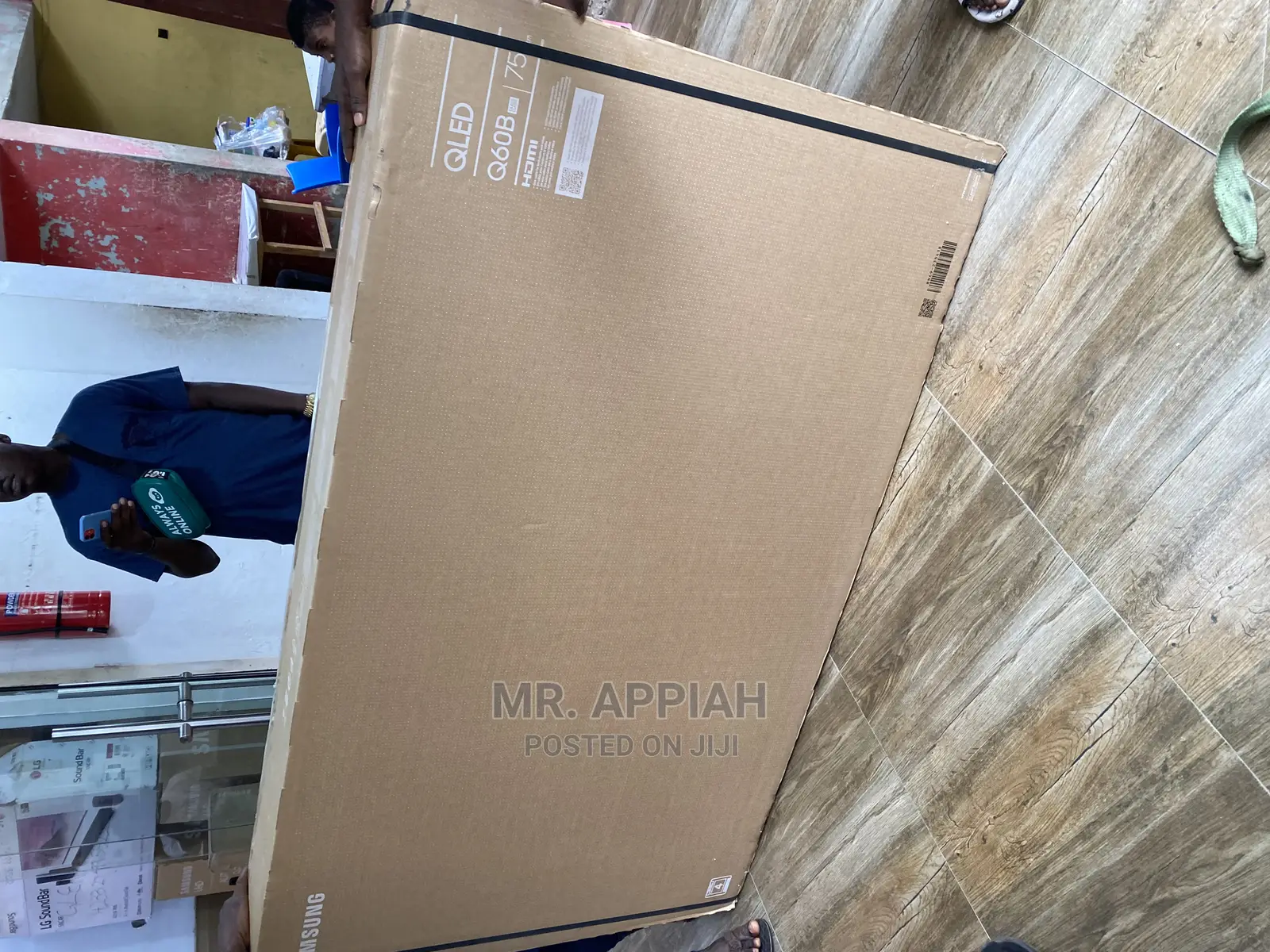 Brand  New Samsung 75” QLED Smart Tv 75Q60B 