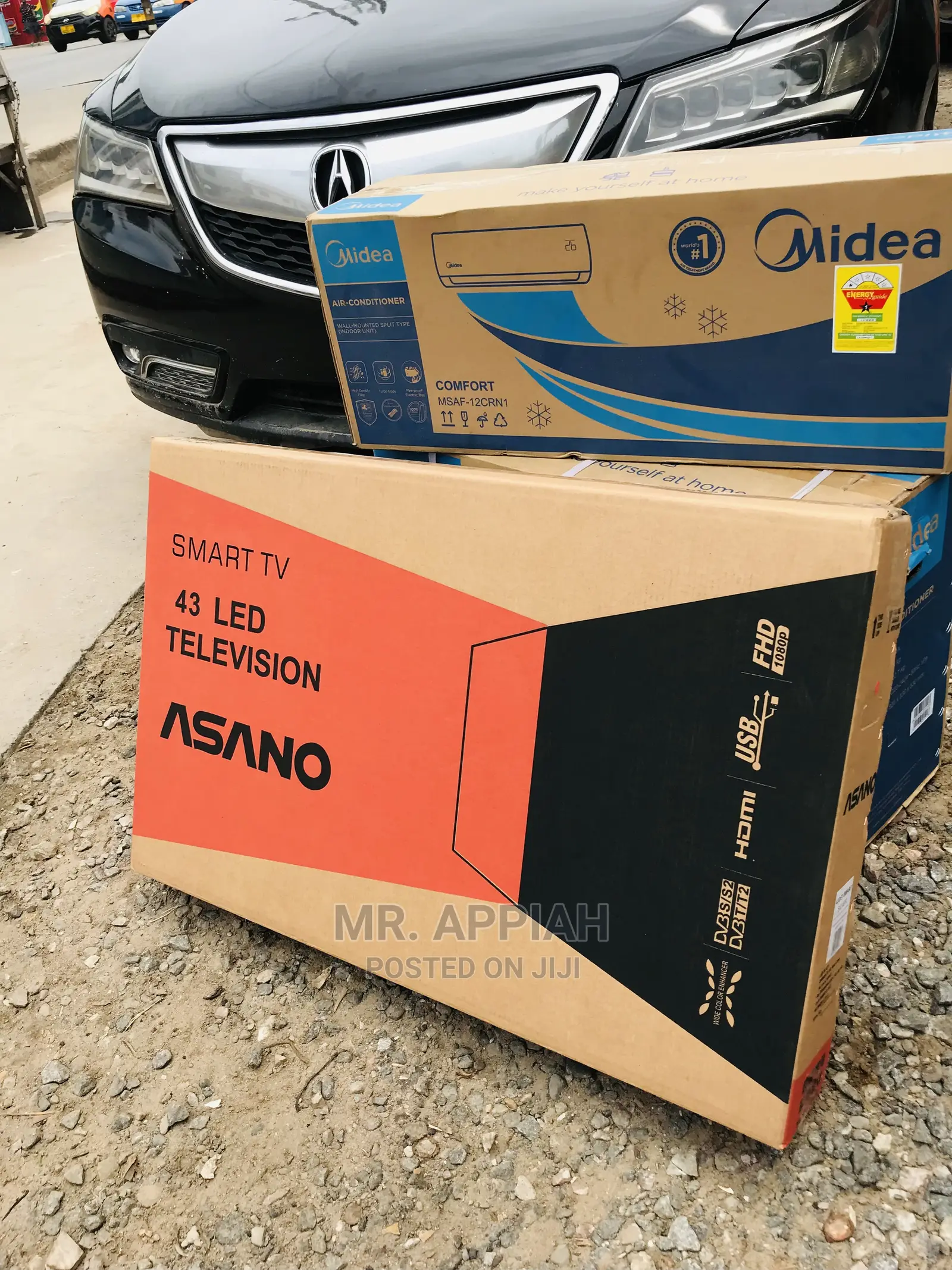 Original 43inch Asano Digital Satelite Android Tv 