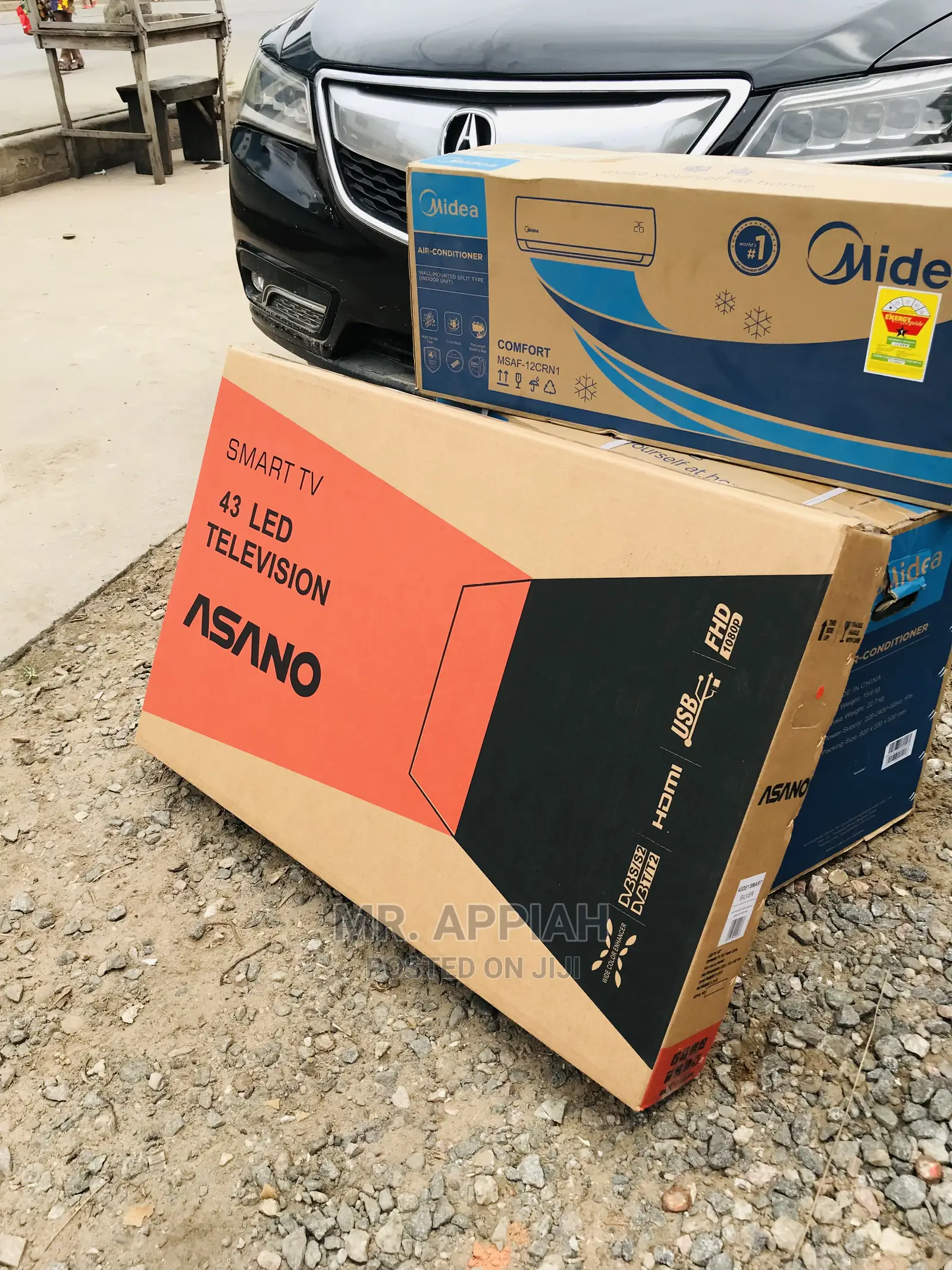 Original 43inch Asano Digital Satelite Android Tv 