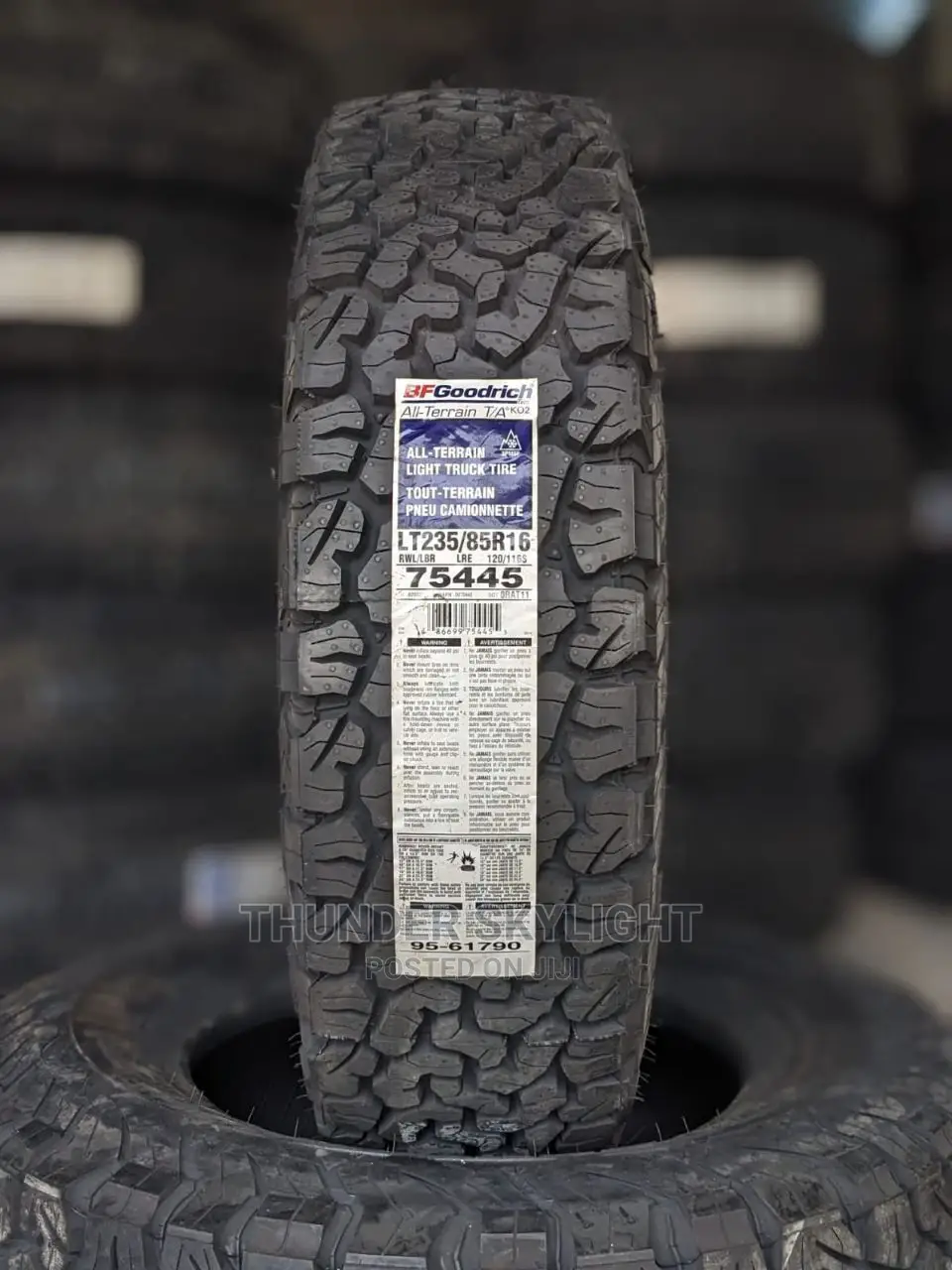 235/85r16 All Terrain Tyre Bfgoodrich