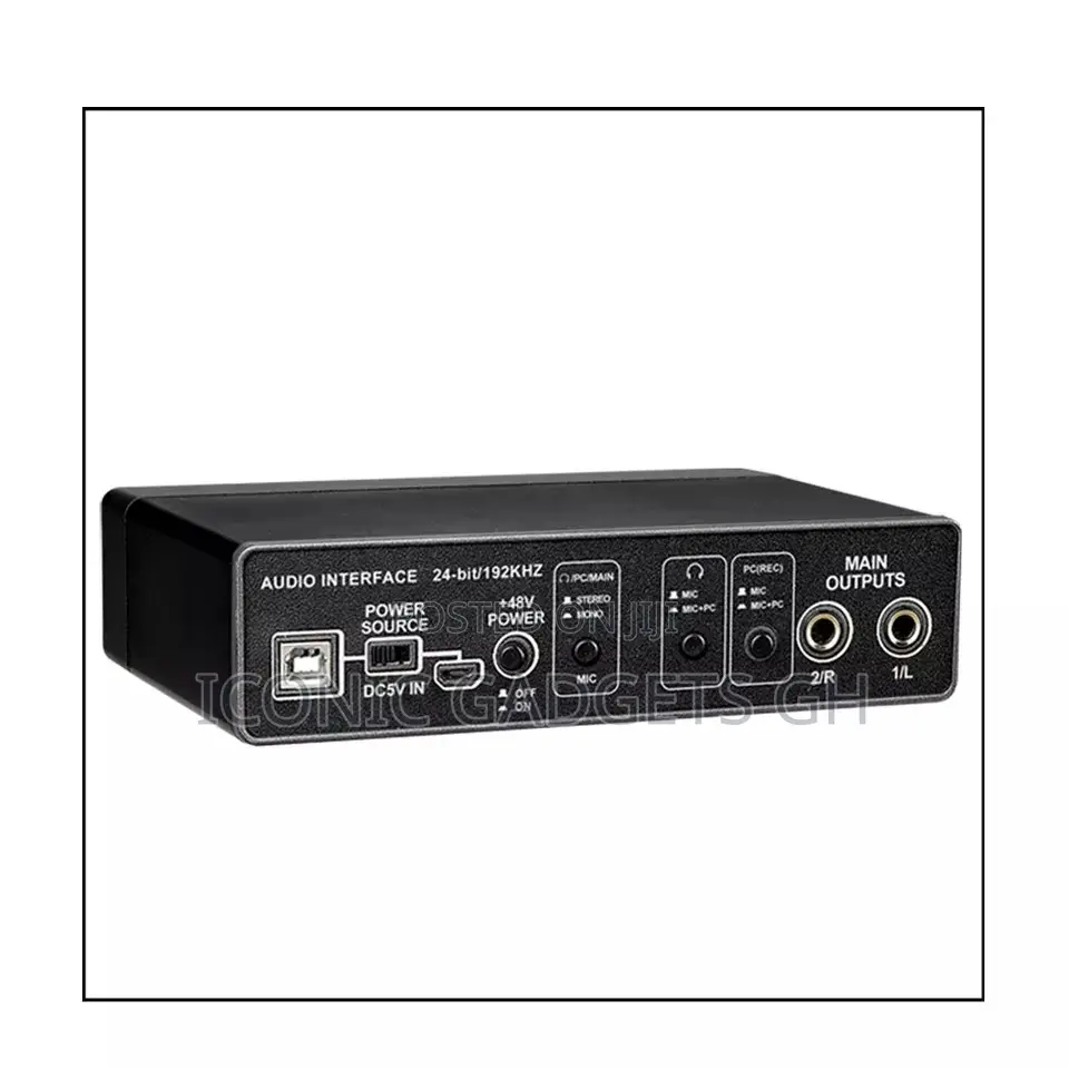 Portable Q-22 Audio Sound Card Interface