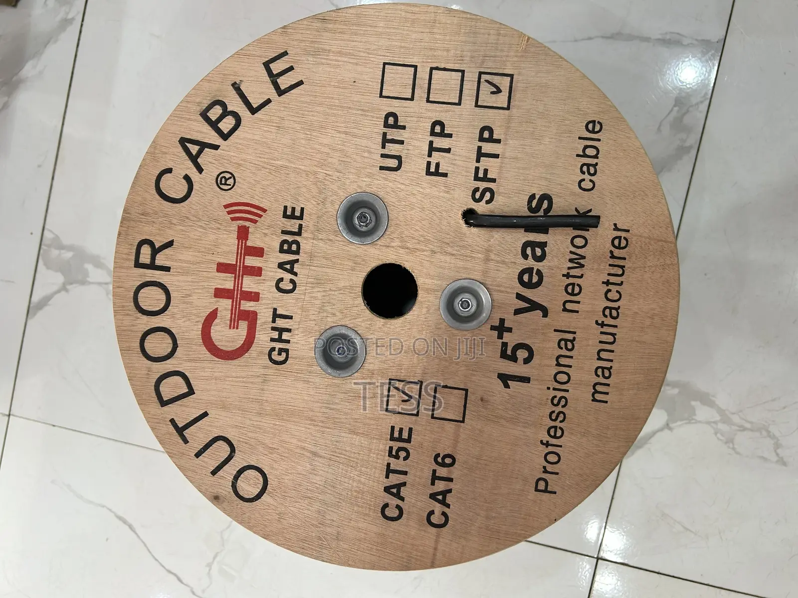 Cat5 SFTP GHT 305m Double Coated Shielded Cable.