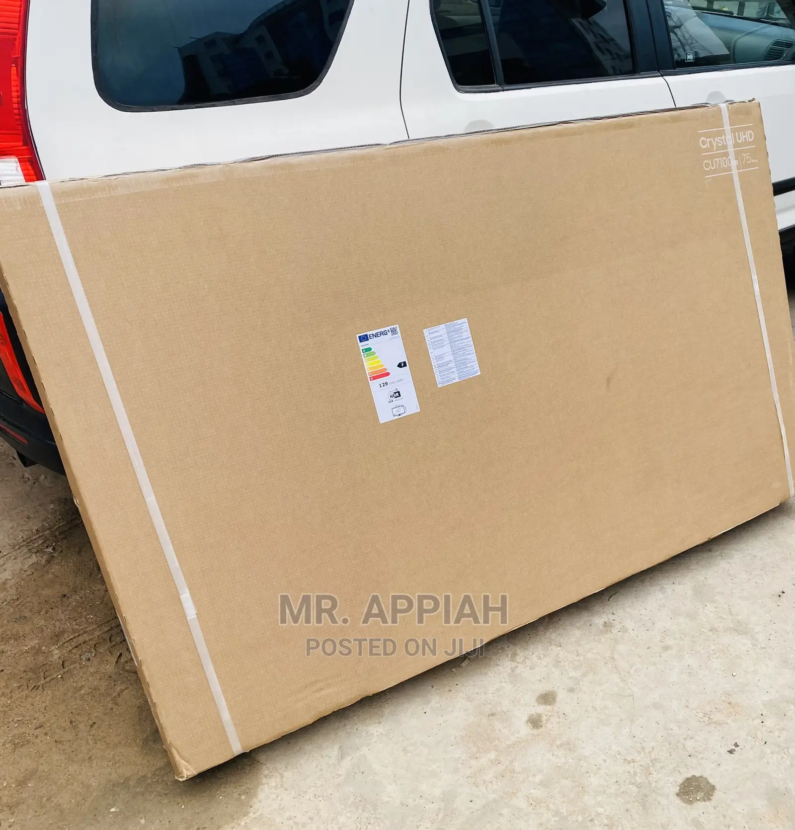 Sealed in Box  Samsung 65” Crystal Uhd LED Tv(75CU7172)