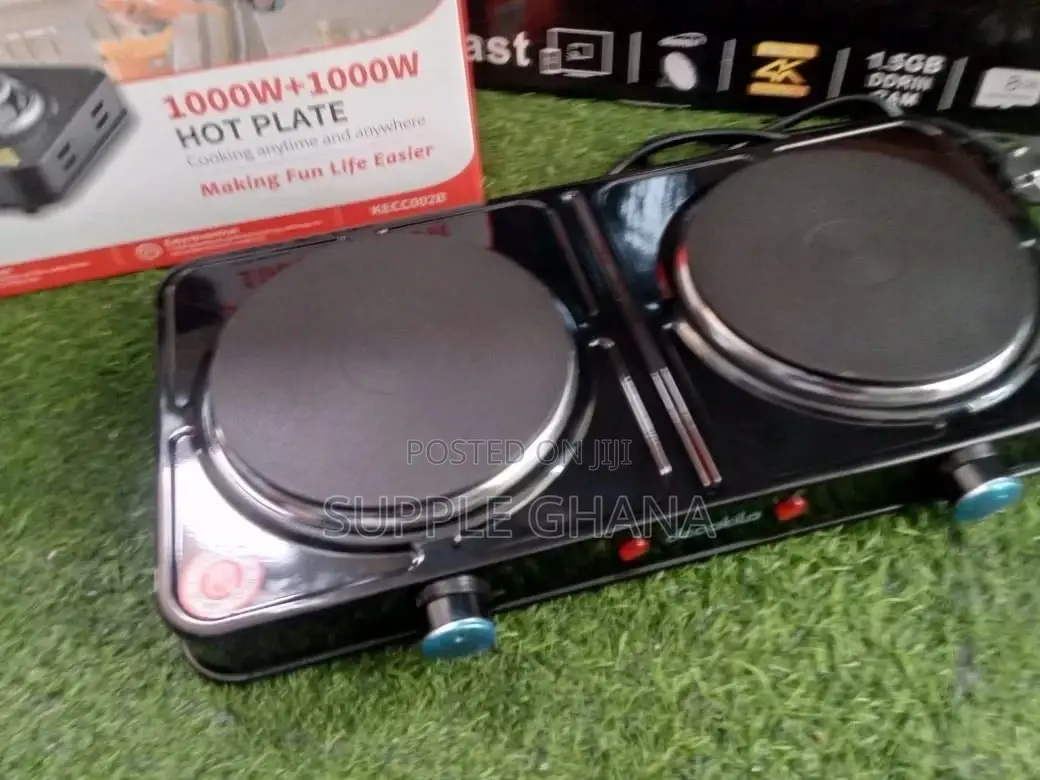 2000wat Double Burner Electric Cooker