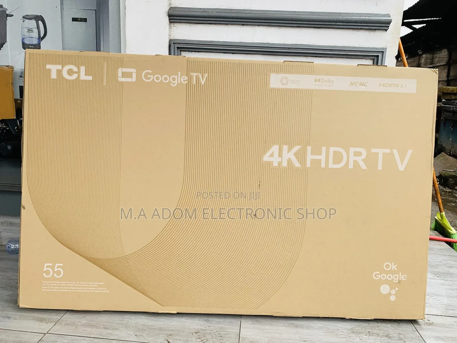 Limited in Stock TCL 55” UHD Smart Tv