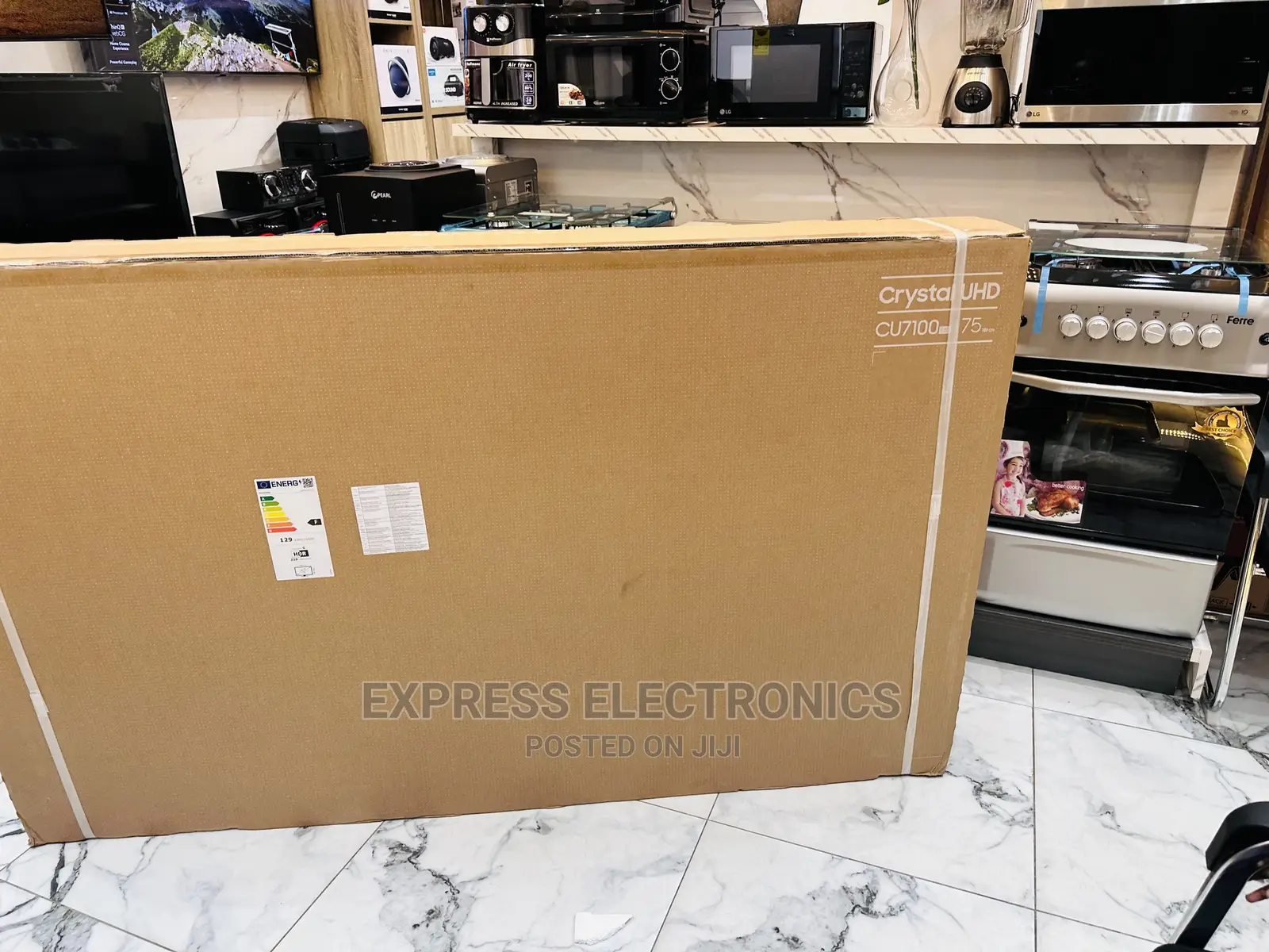 New Model Samsung Tv UHD Smart 75”Cu7172