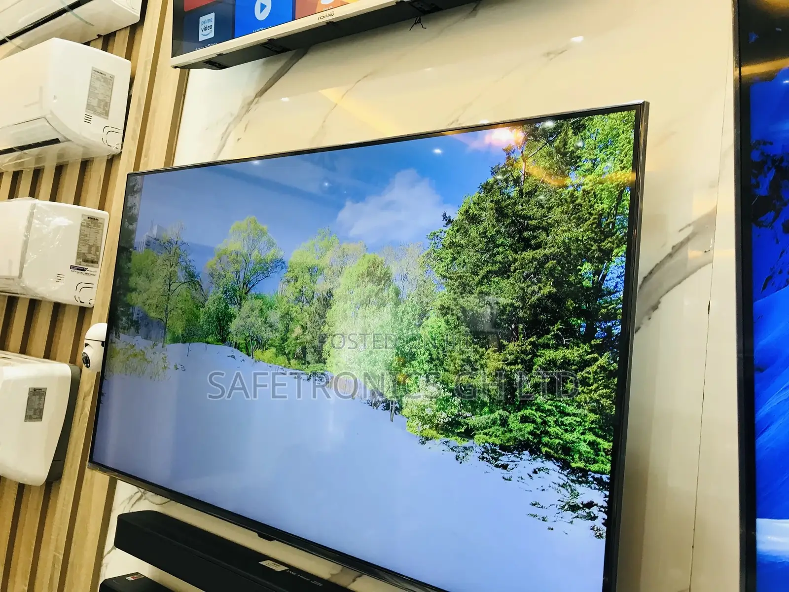 Durable  55 Inches Glossy LED UQ80 Lg Tv