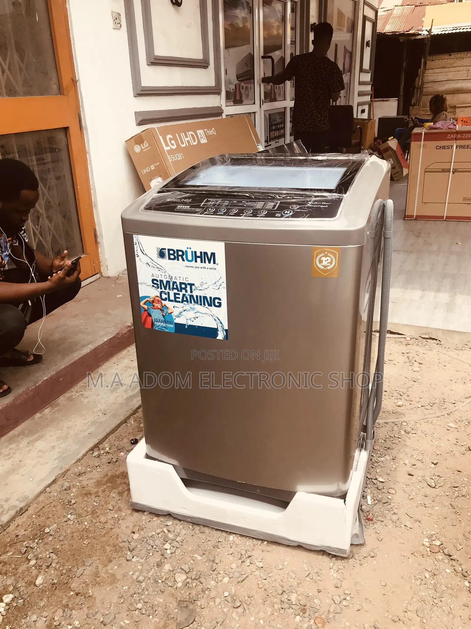 Better Bruhm 12kg Washing Machine BWT-120SG