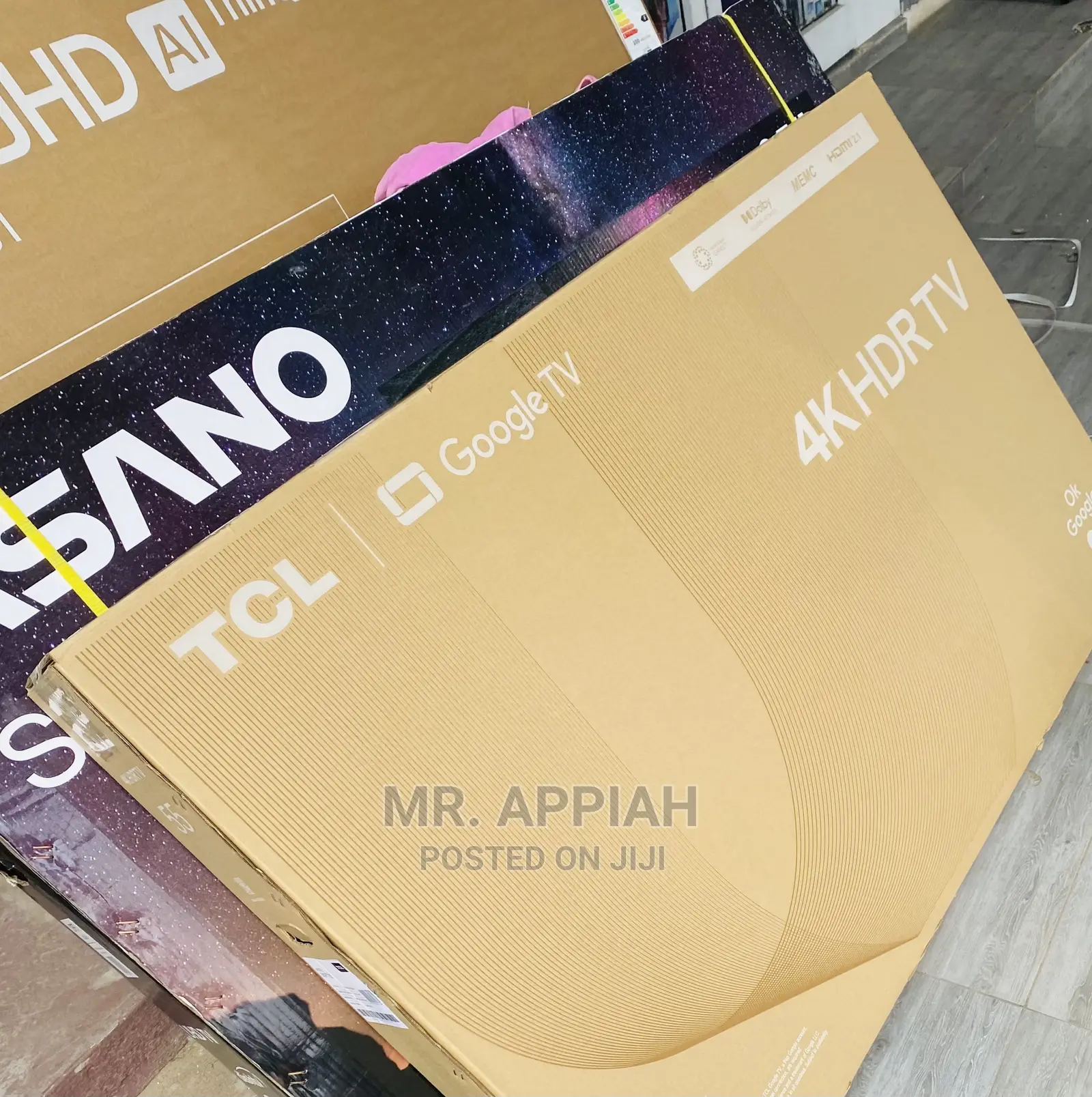 Sealed in Box  TCL 55 Inch 55P735 HDR Google Tv 