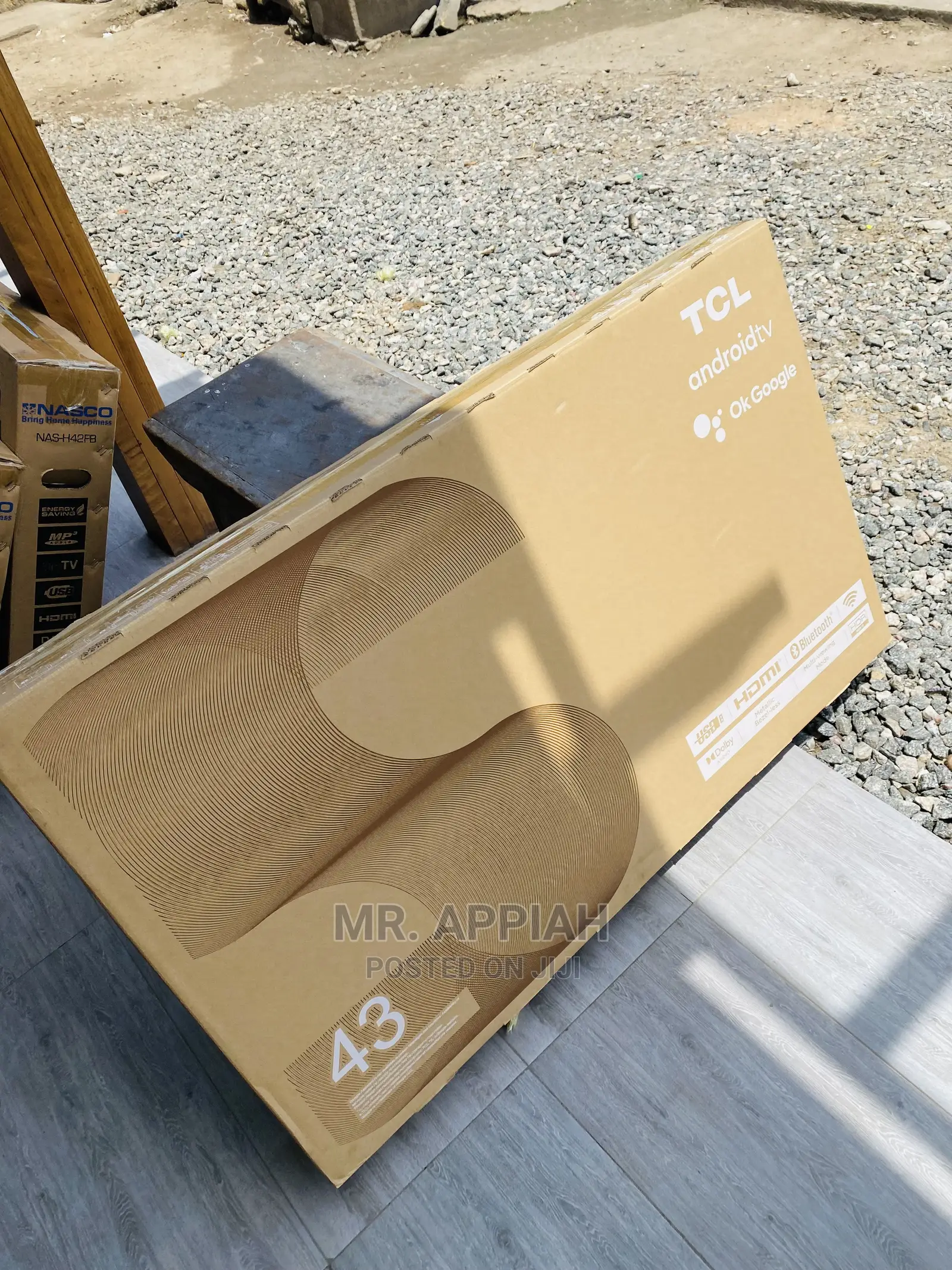 Sealed in Box Tcl(43s5400a)43inch HDR Google Tv Black)