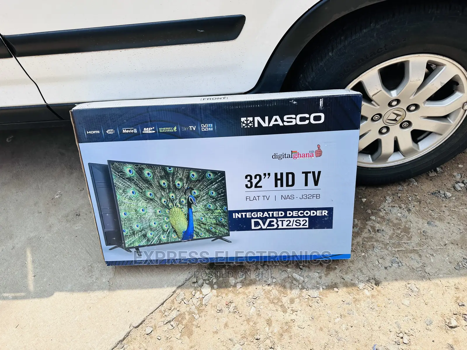 Newest Model Nasco FHD Satellite Digital 32” Tv
