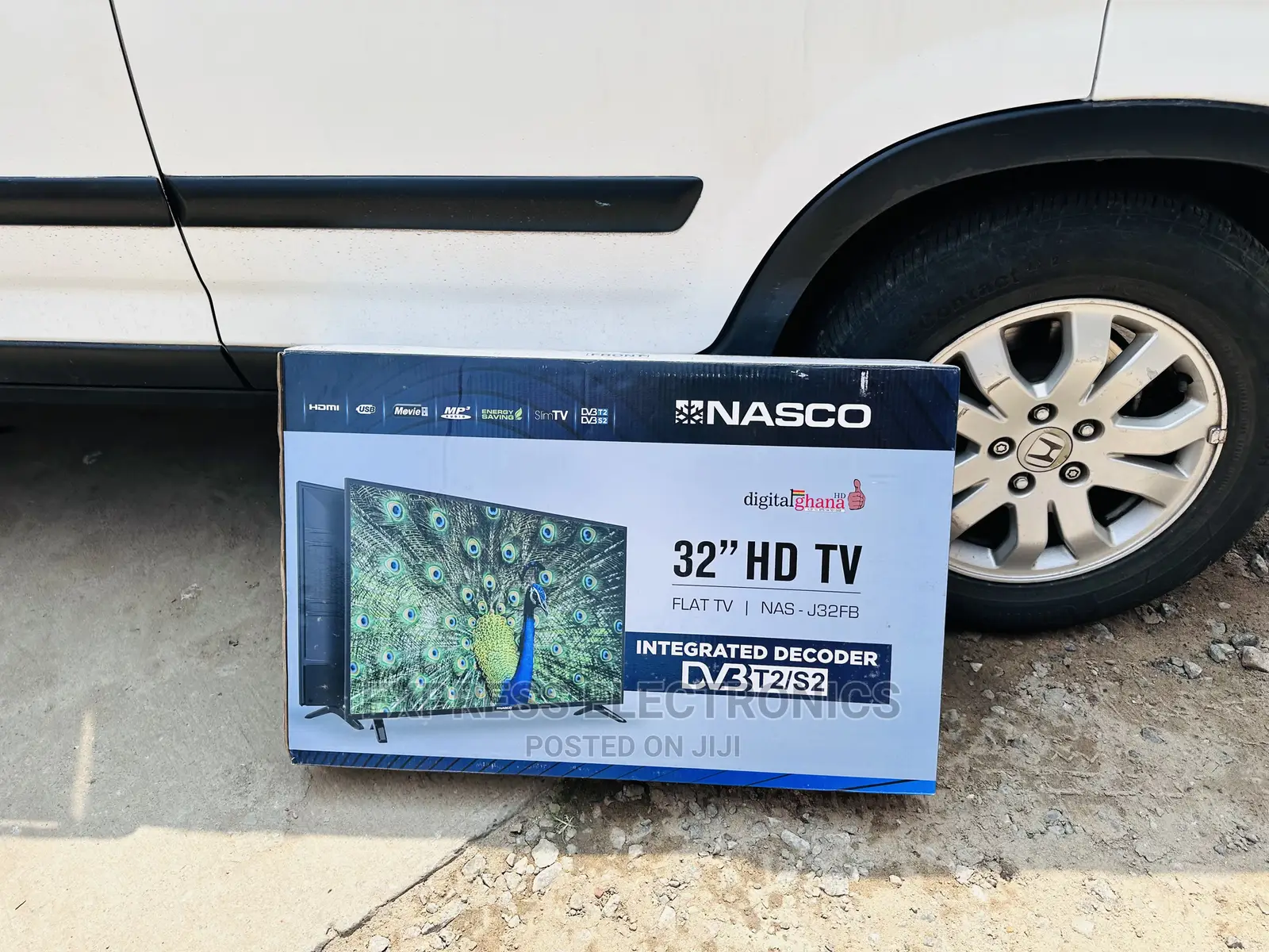 Newest Model Nasco FHD Satellite Digital 32” Tv