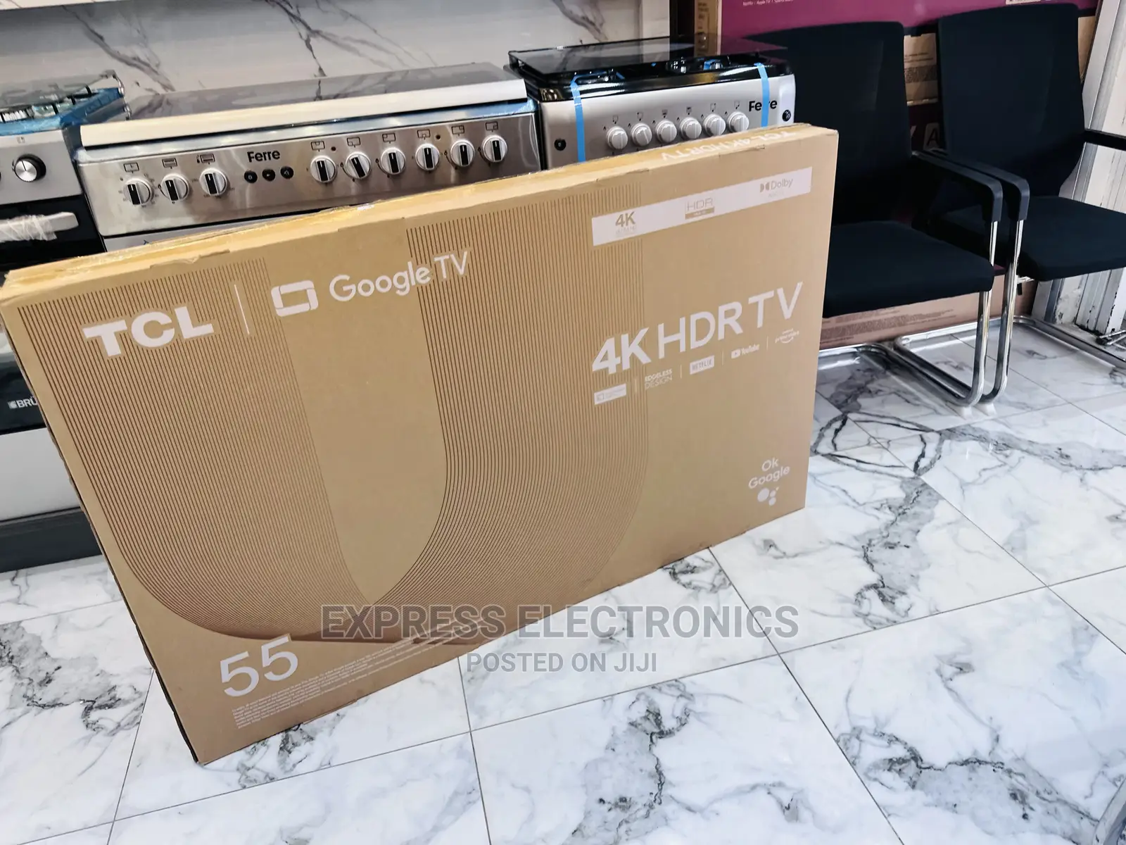 Hands Free Voice Control TCL UHD Smart 55”P735