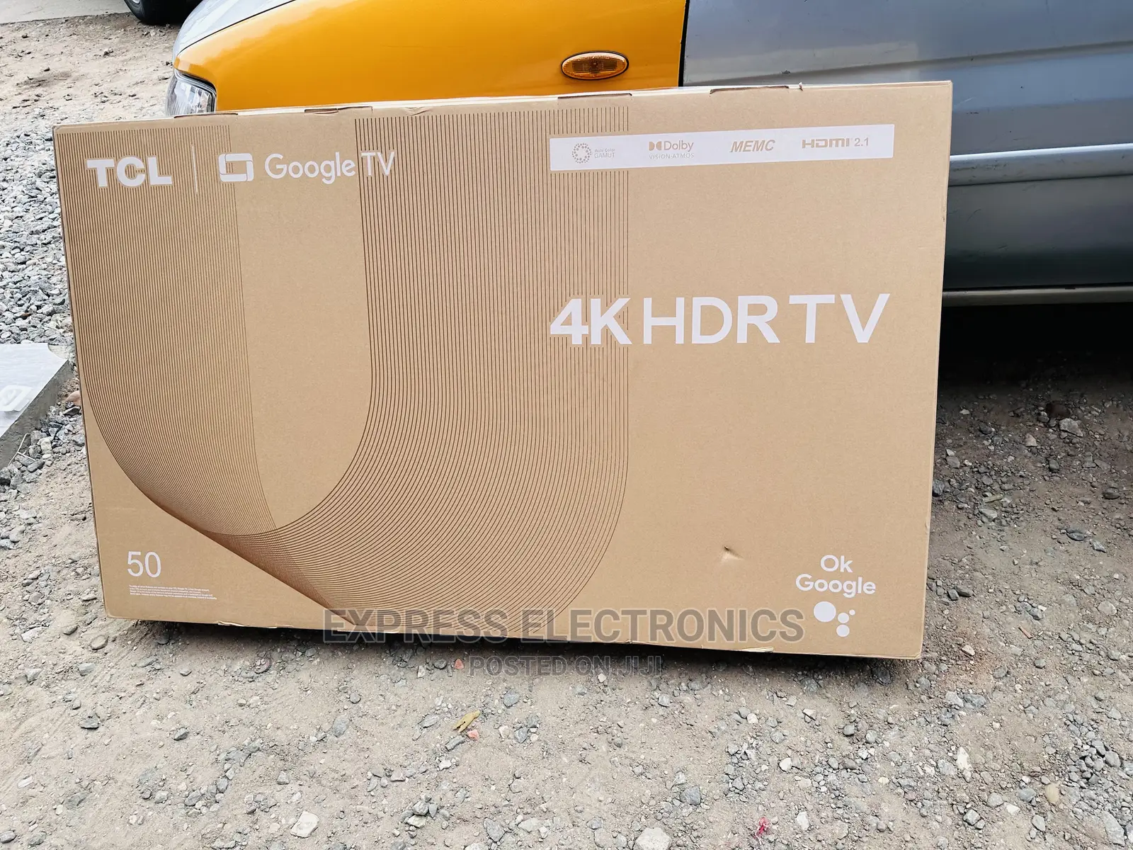 Better Sound Quality TCL UHD Smart Android 50”P735
