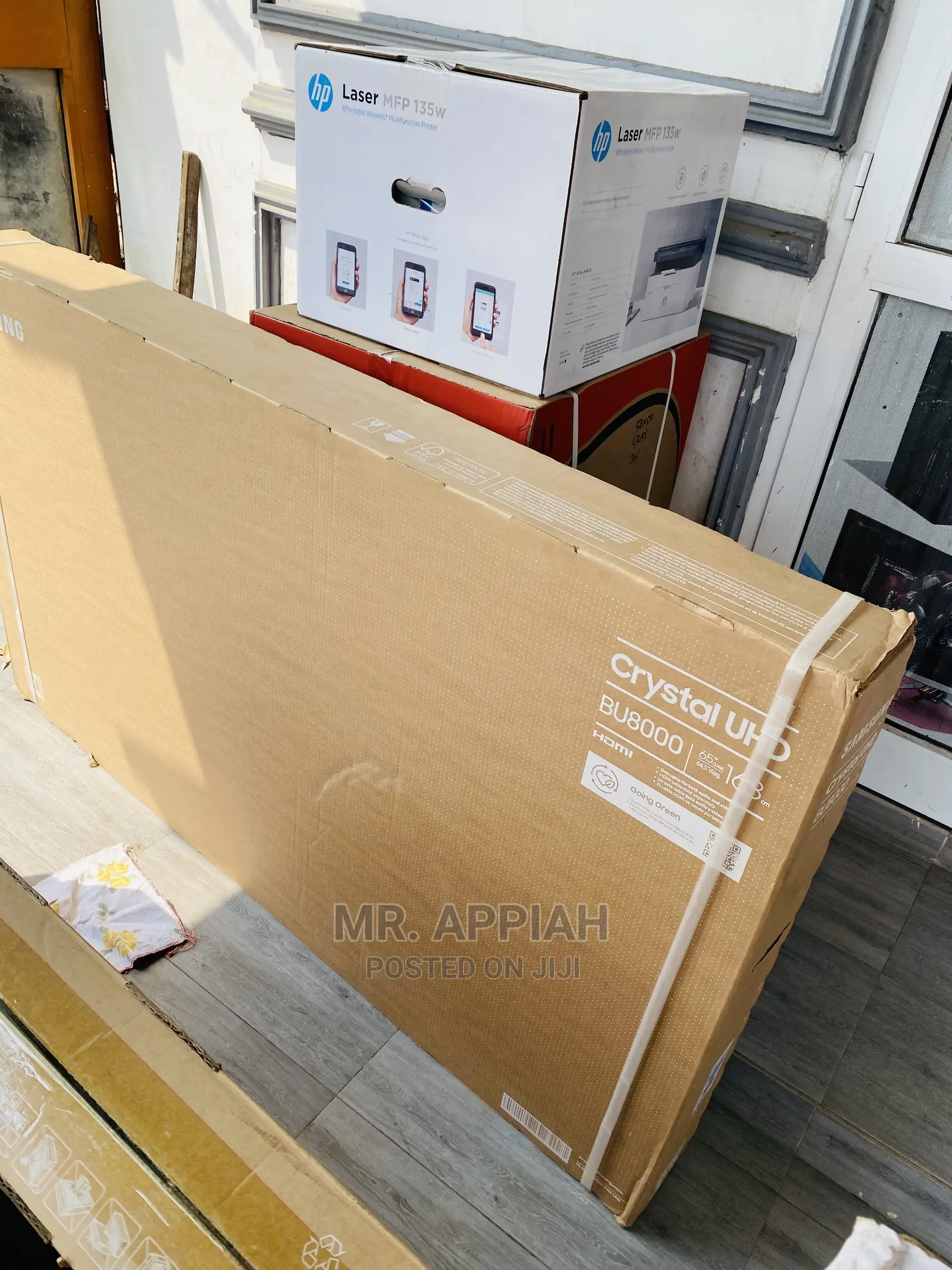 Elegant Black Samsung(65AU7092)65” Crystal Uhd Led Tv 