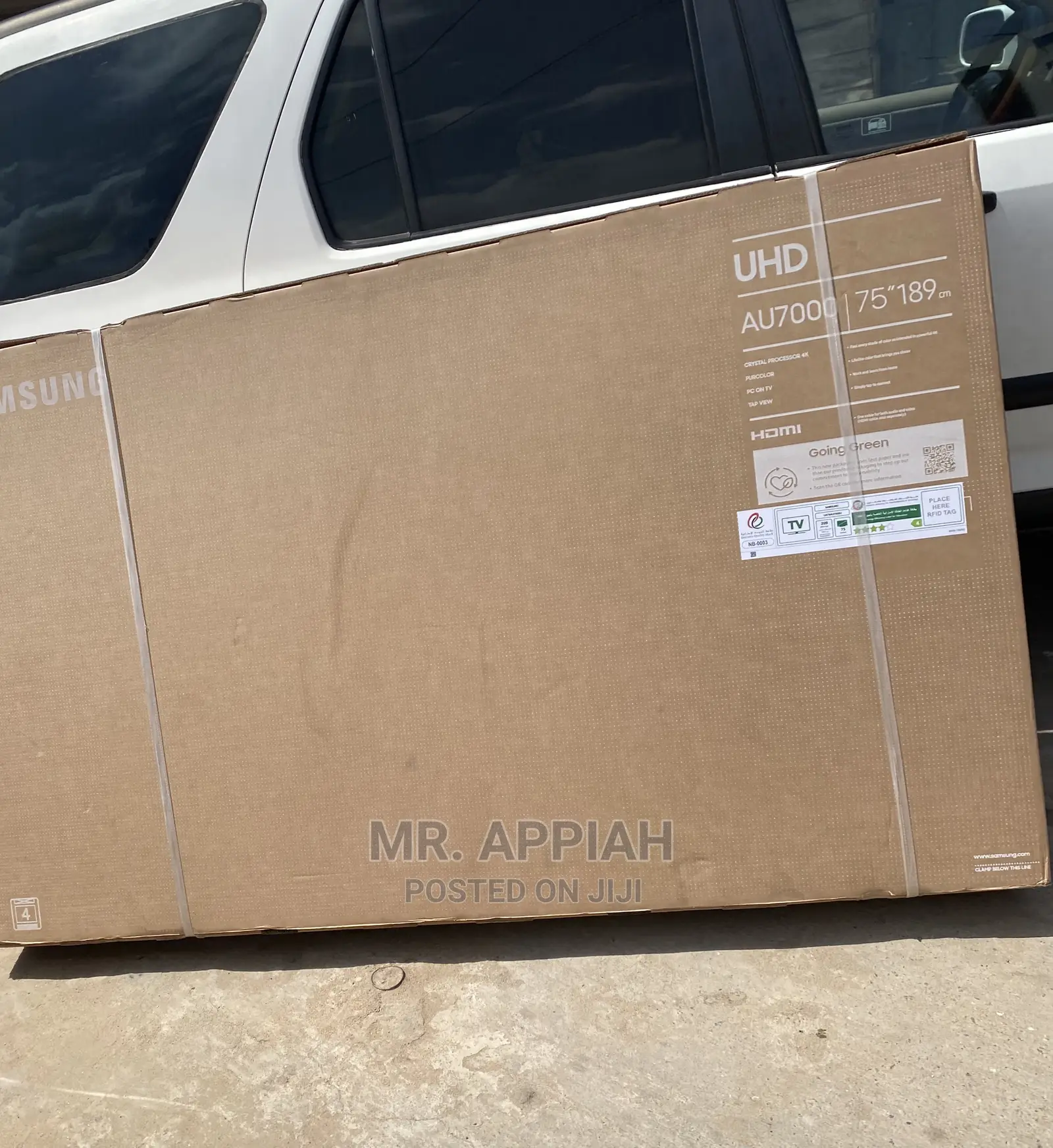 Sealed in Box Samsung 75 Inch Uhd Smart Tv(75cu8000)