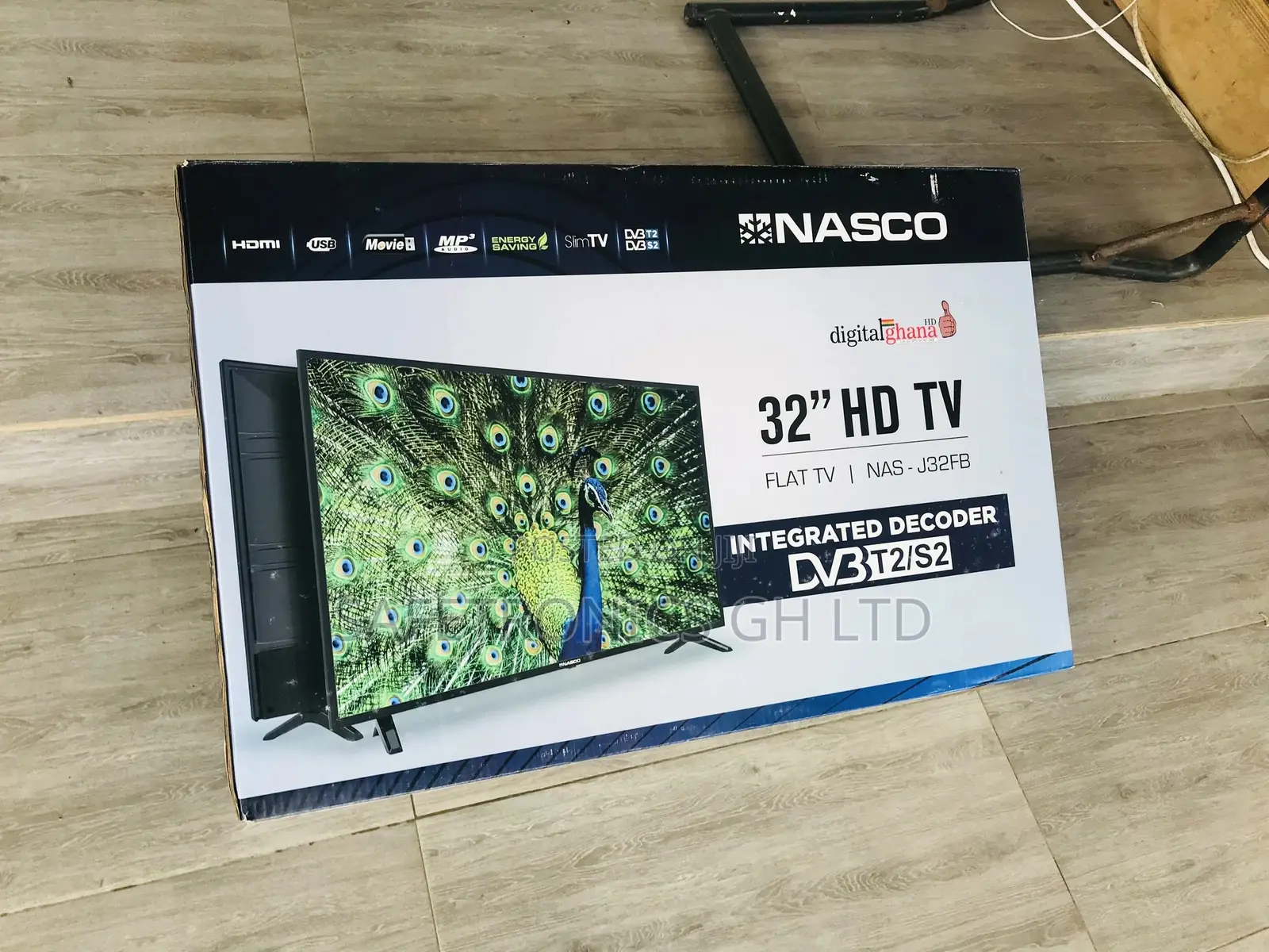 Neatly Sealed Nasco LED Glossy 32 Inches Tv
