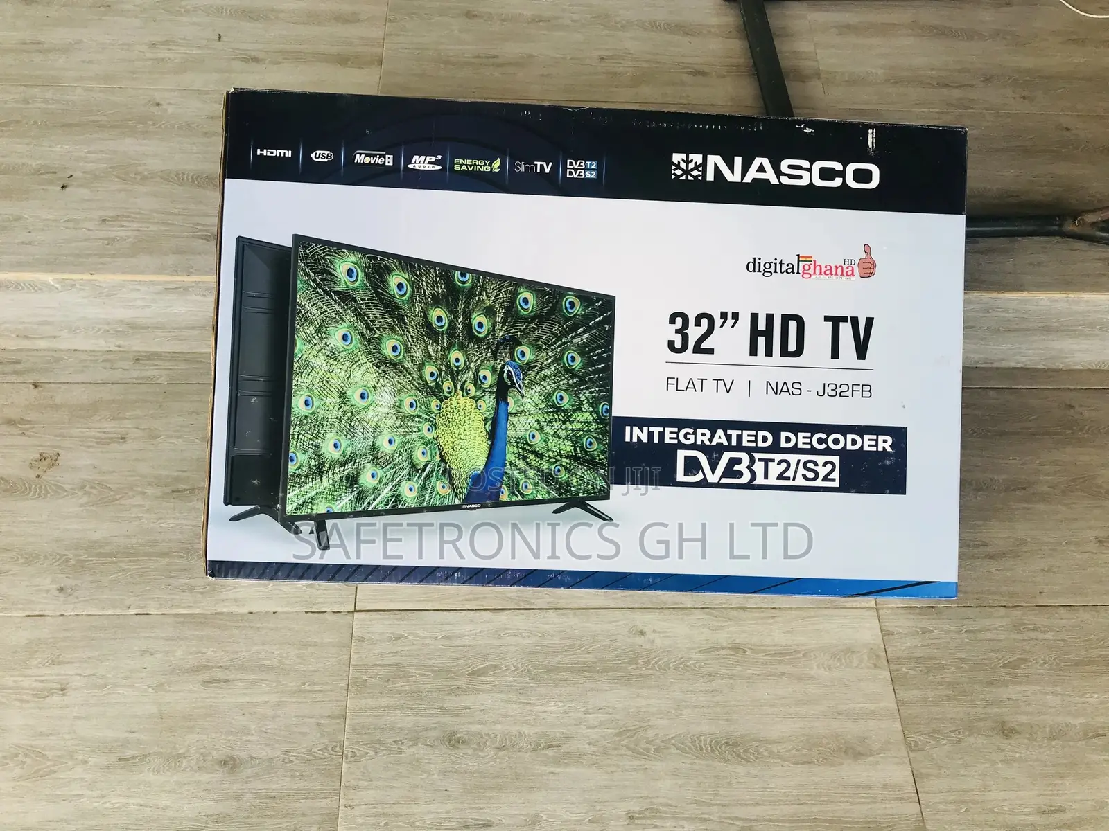 Neatly Sealed Nasco LED Glossy 32 Inches Tv