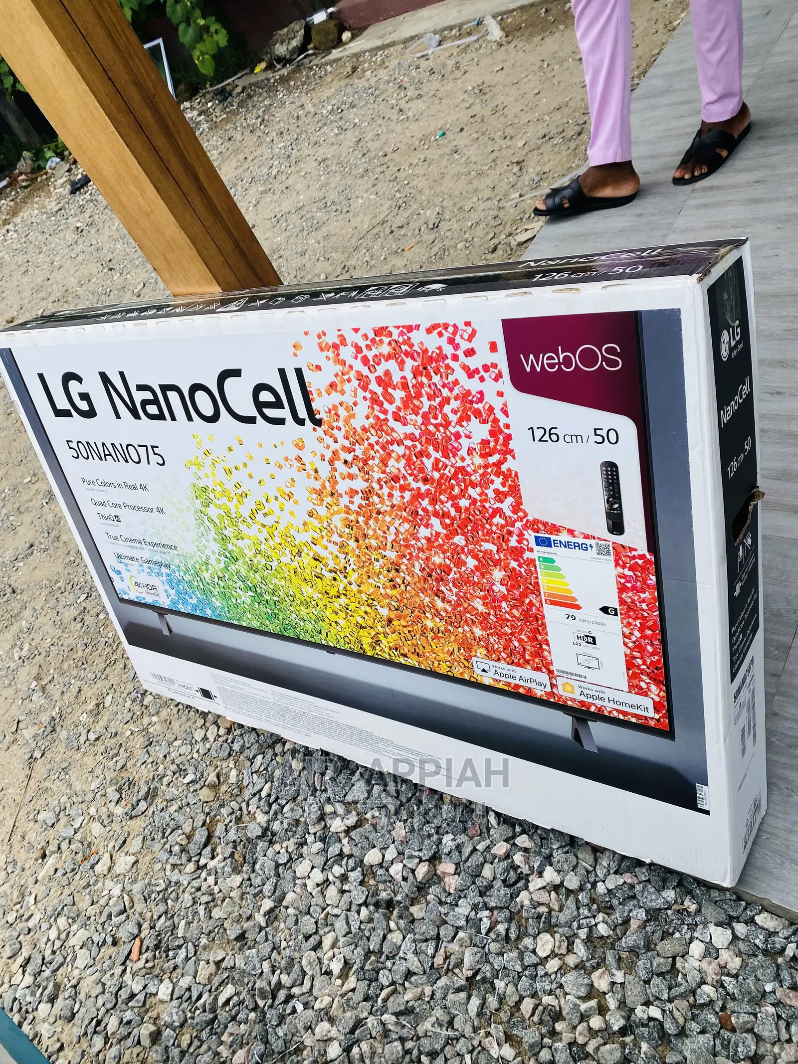 Elegant LG 50NANO756(50 Inch) Nanocell Smart Tv 