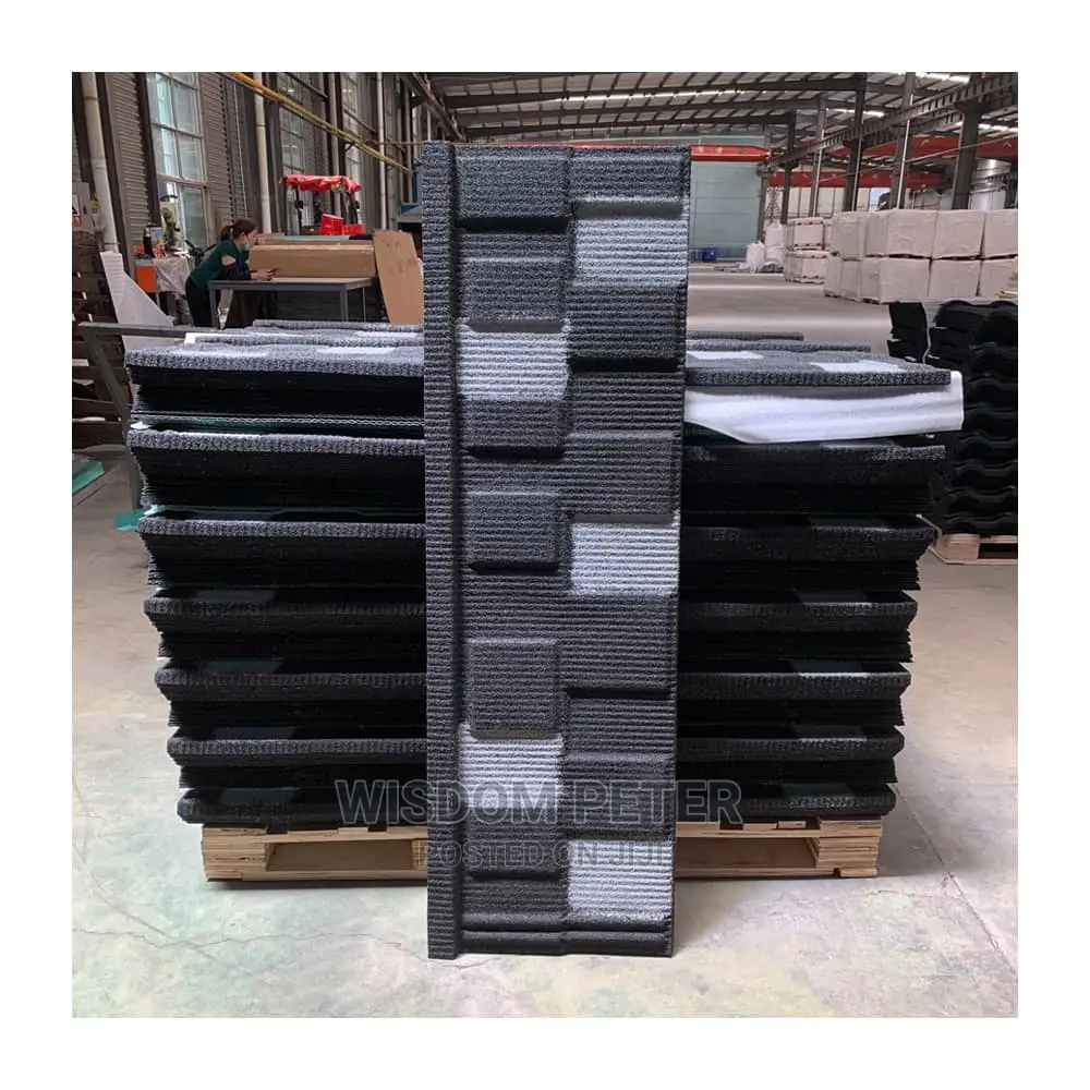 Stone Corted Roofing Tile Done at Techima